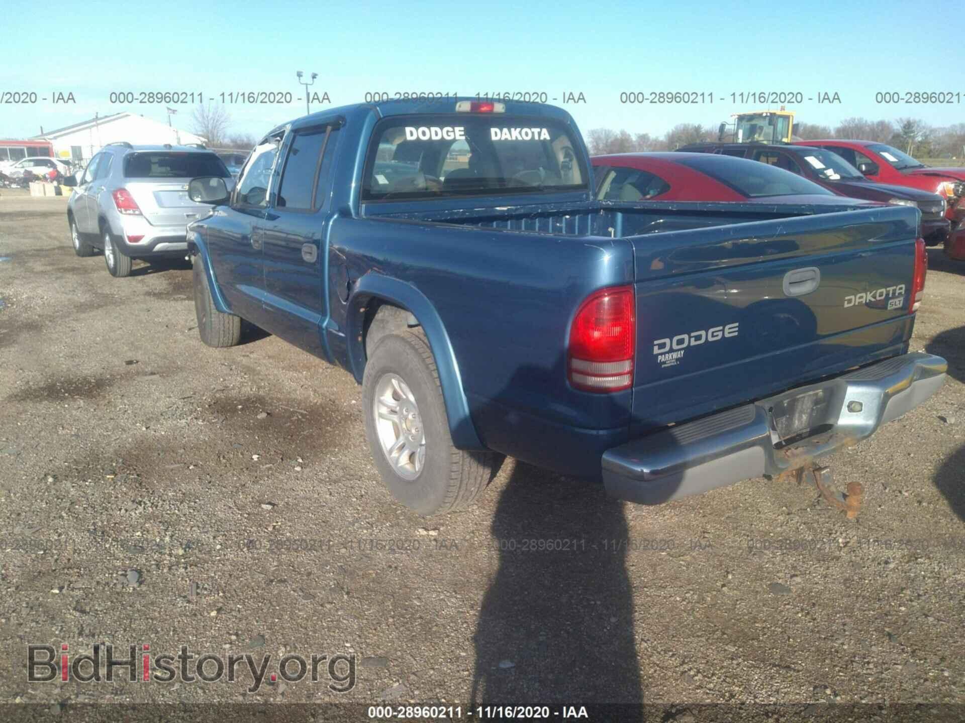 2004 DODGE DAKOTA - VIN: 1D7HL48N24S595175 - Фото 3