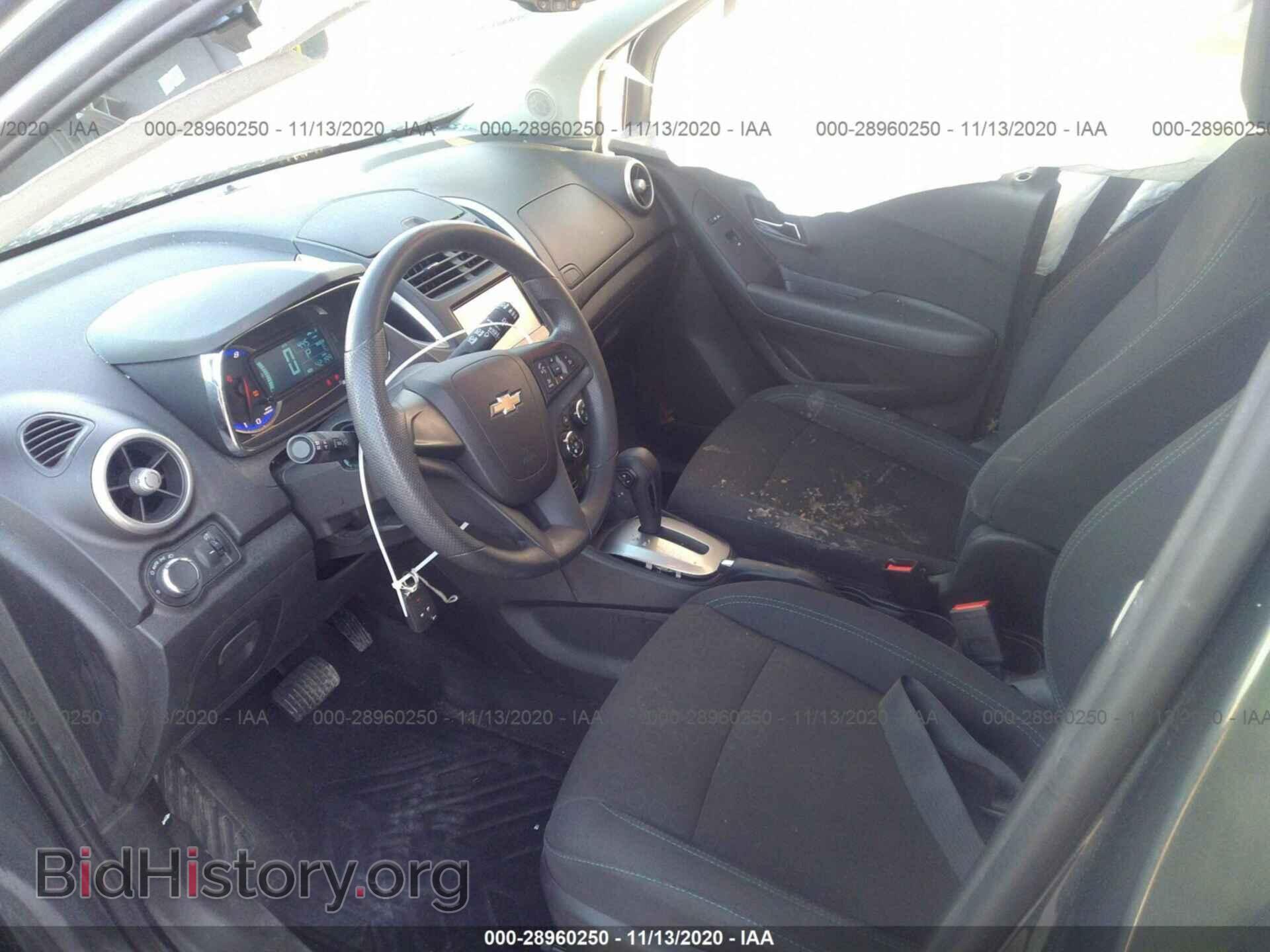2016 CHEVROLET TRAX - VIN: 3GNCJKSB2GL258061 - Фото 5
