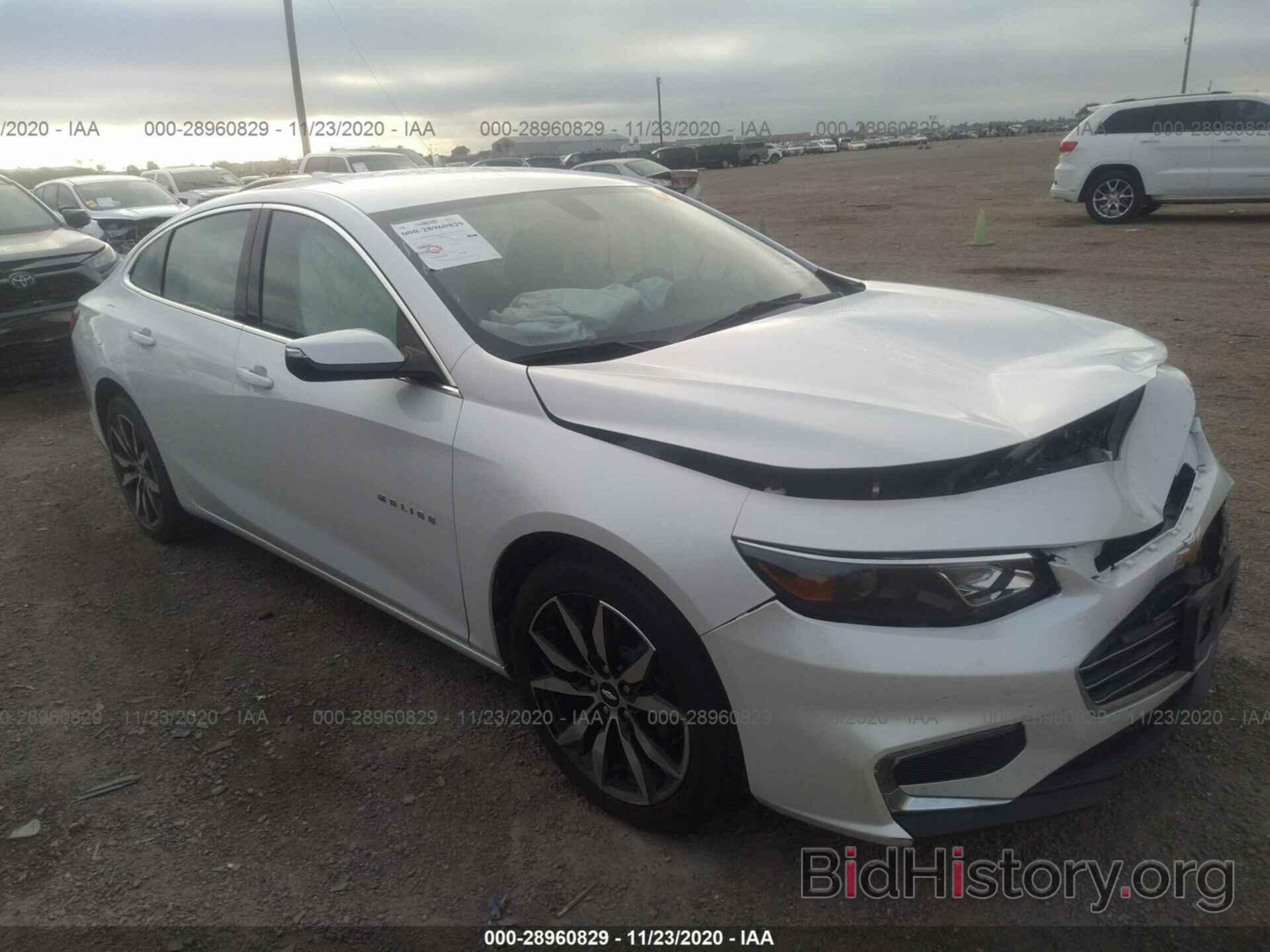 Photo 1G1ZE5ST7HF283656 - CHEVROLET MALIBU 2017