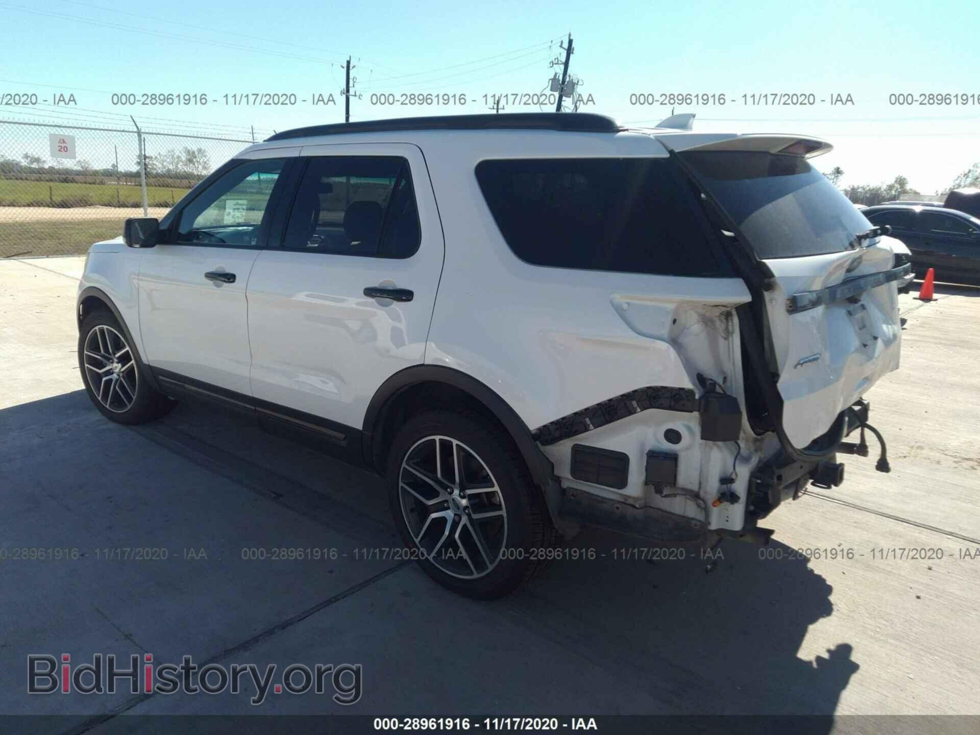 2016 FORD EXPLORER - VIN: 1FM5K8GT3GGA34140 - Фото 3