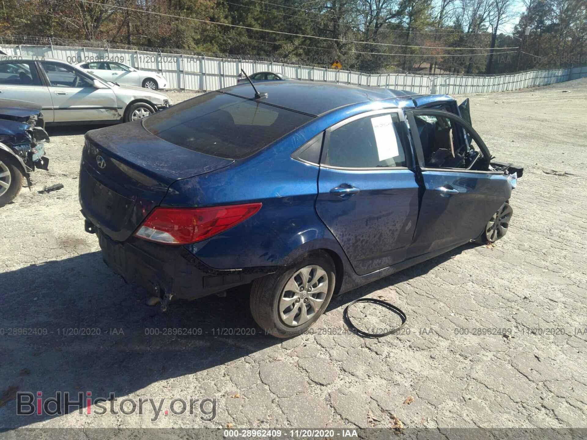 2017 HYUNDAI ACCENT - VIN: KMHCT4AE3HU306793 - Фото 4