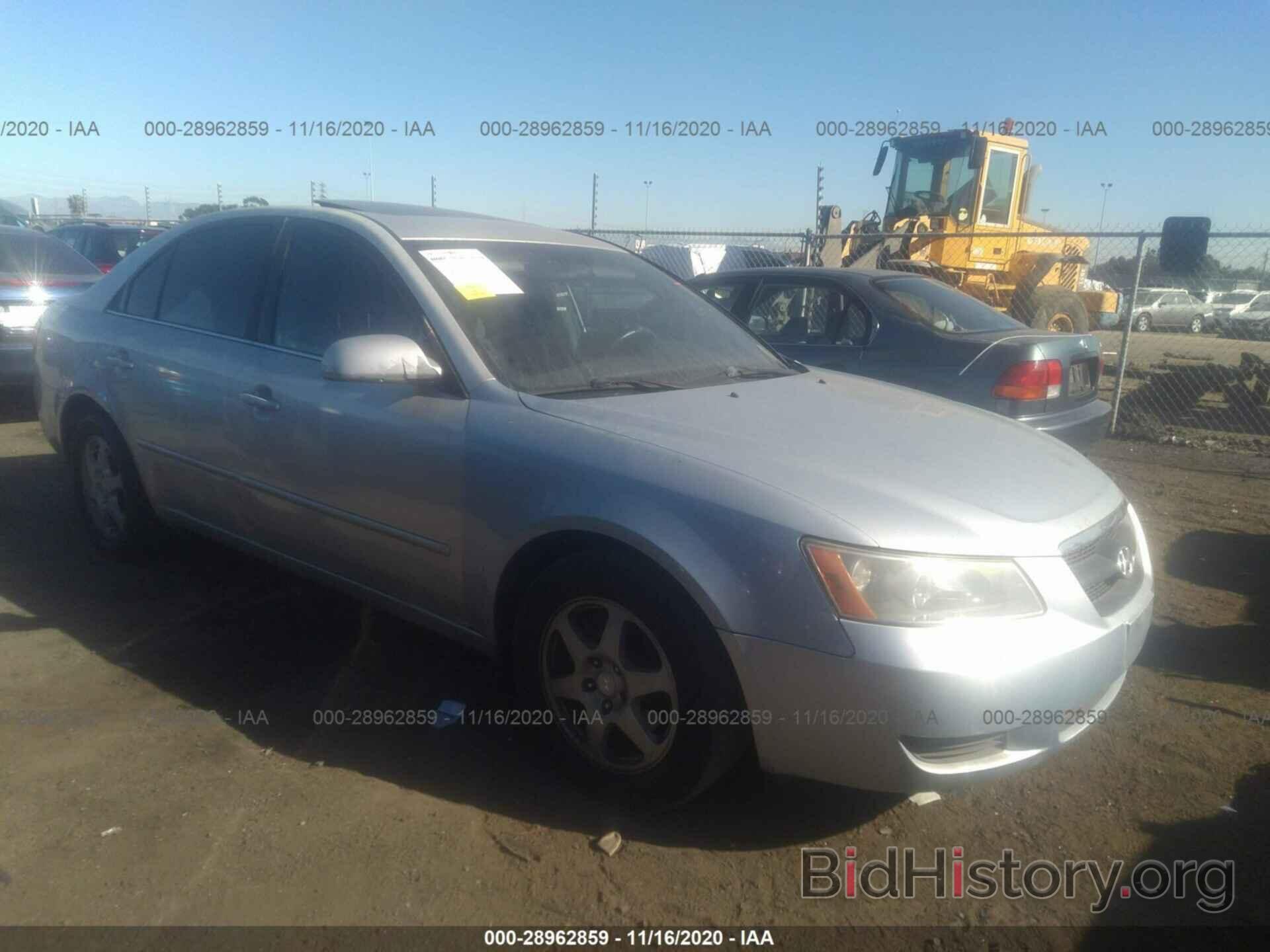 Photo 5NPEU46FX6H064359 - HYUNDAI SONATA 2006