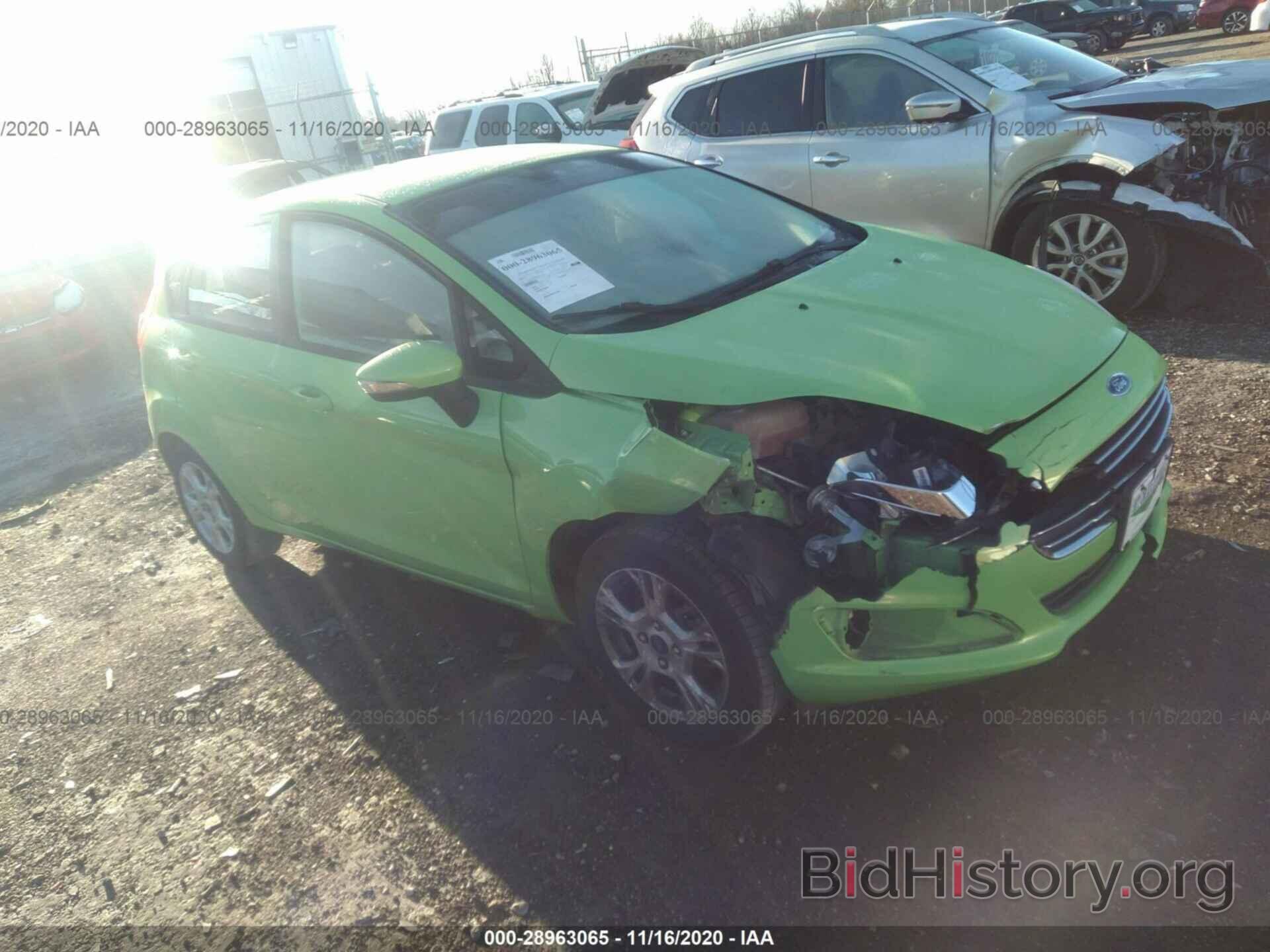 Photo 3FADP4EJ3EM117278 - FORD FIESTA 2014