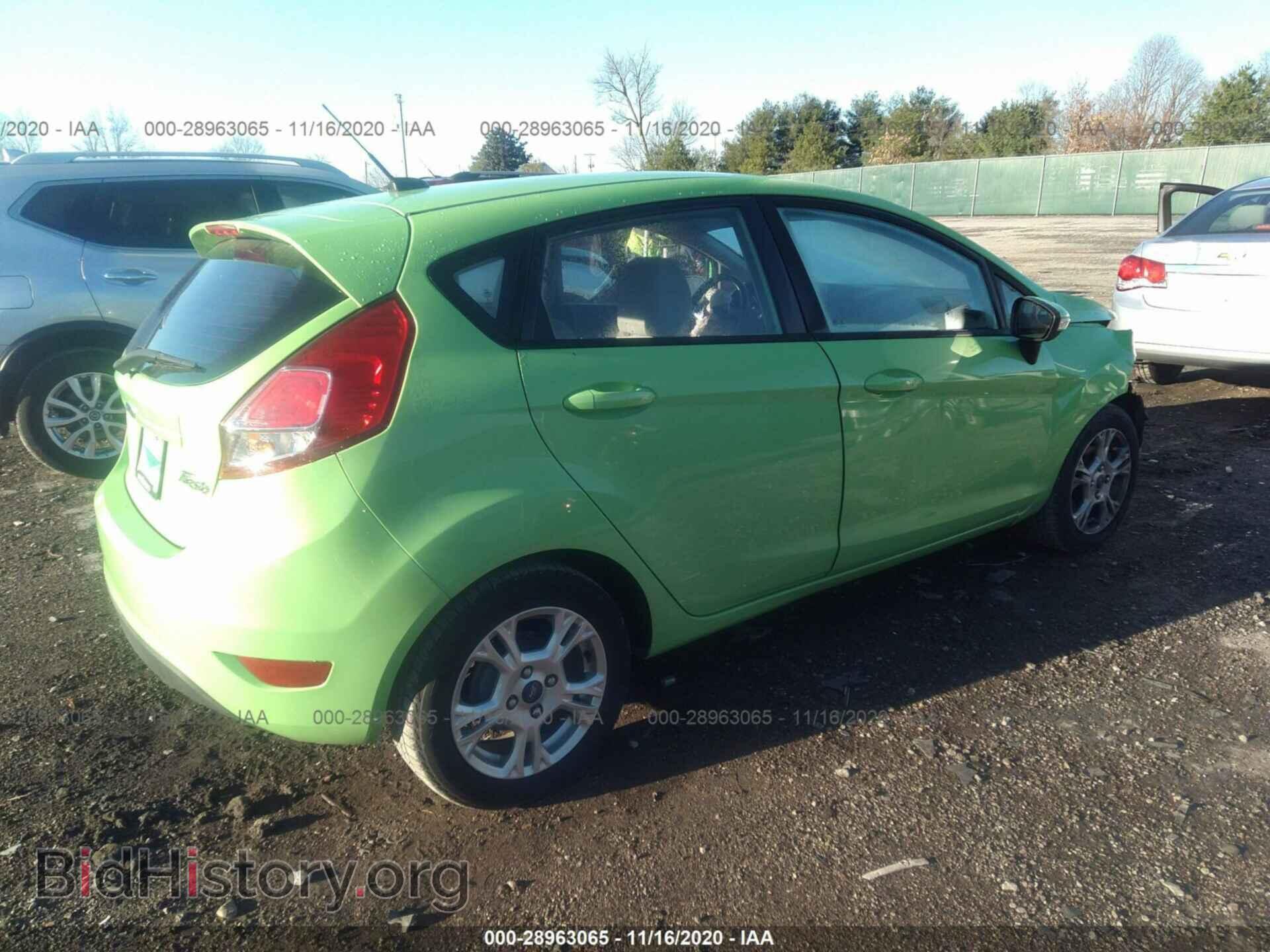 2014 FORD FIESTA - VIN: 3FADP4EJ3EM117278 - Фото 4