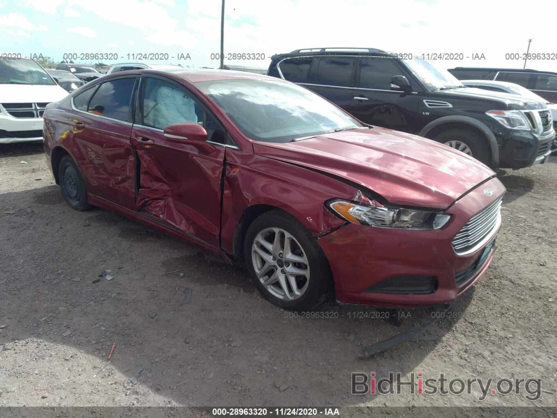 Photo 3FA6P0H73GR297899 - FORD FUSION 2016