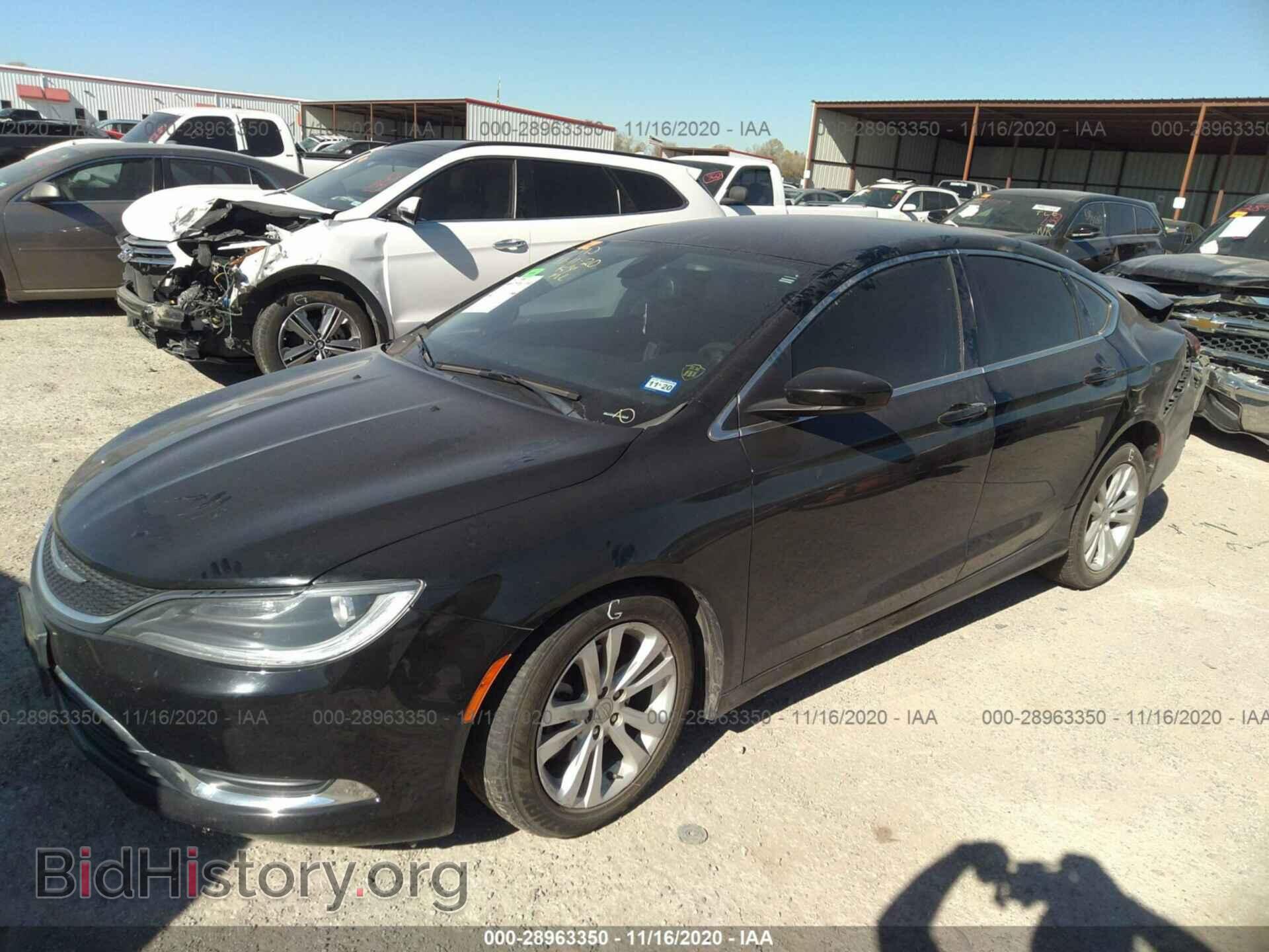 2015 CHRYSLER 200 - VIN: 1C3CCCABXFN747160 - Фото 2