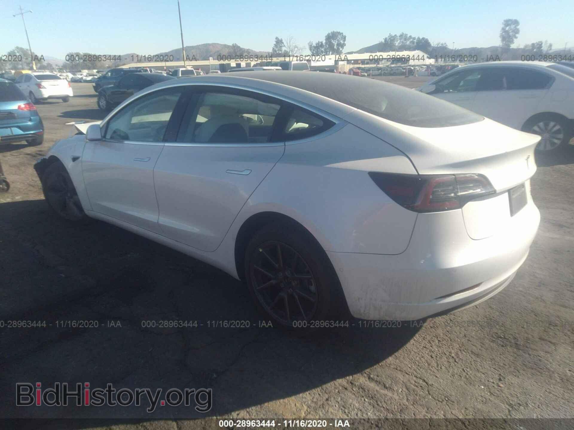 2020 TESLA MODEL 3 - VIN: 5YJ3E1EB6LF651606 - Photo 3