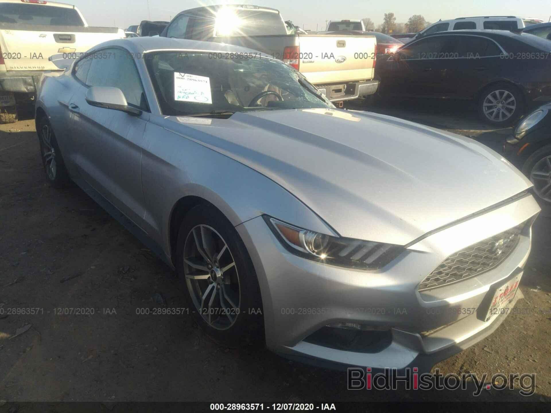 Photo 1FA6P8TH1G5222491 - FORD MUSTANG 2016