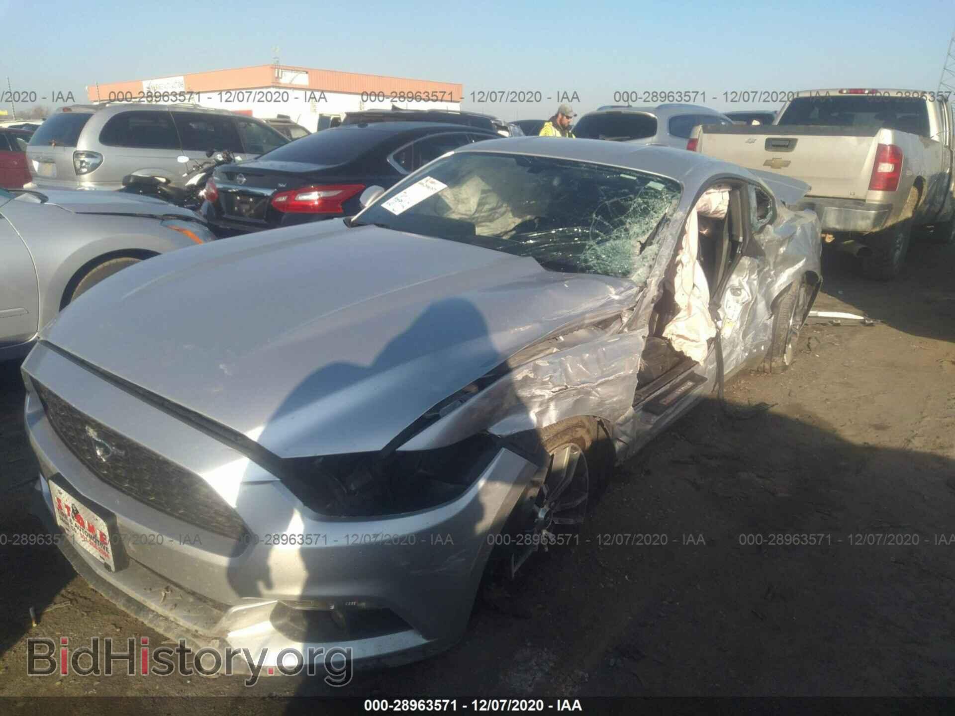 2016 FORD MUSTANG - VIN: 1FA6P8TH1G5222491 - Фото 2
