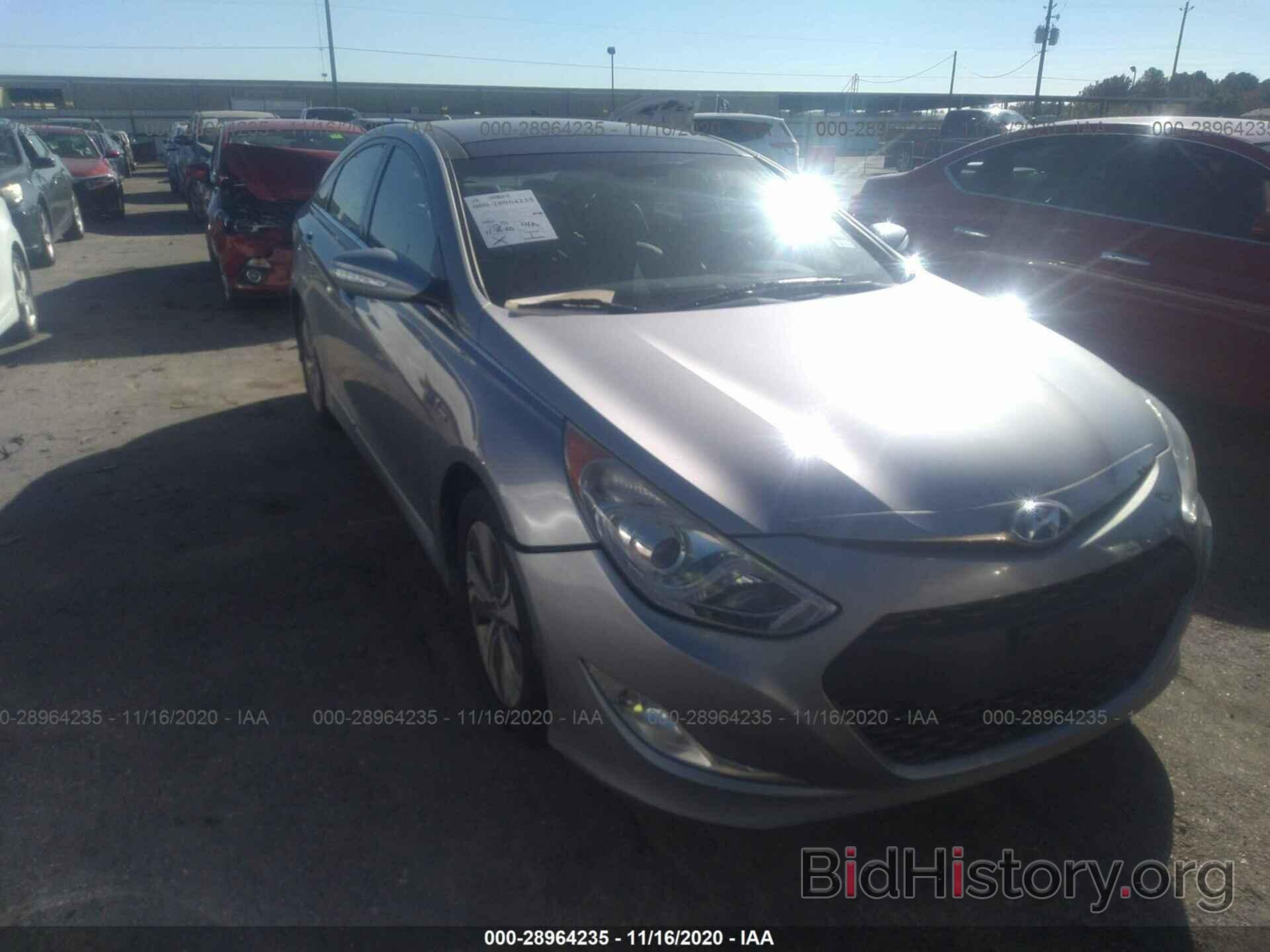 Photo KMHEC4A44FA123840 - HYUNDAI SONATA HYBRID 2015