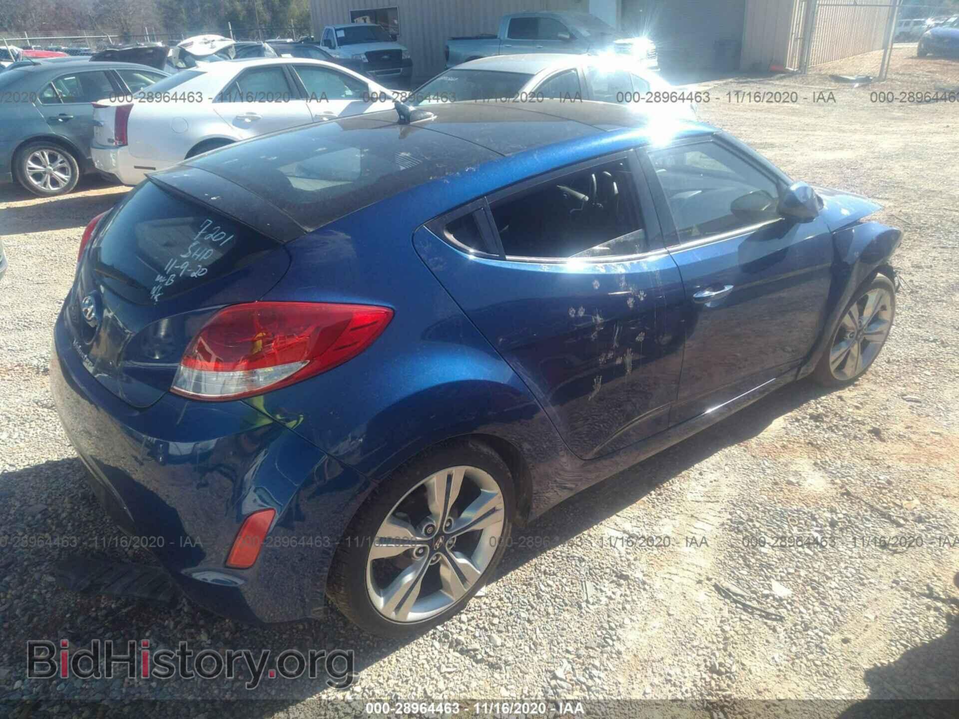 2017 HYUNDAI VELOSTER - VIN: KMHTC6AD3HU317201 - Фото 4