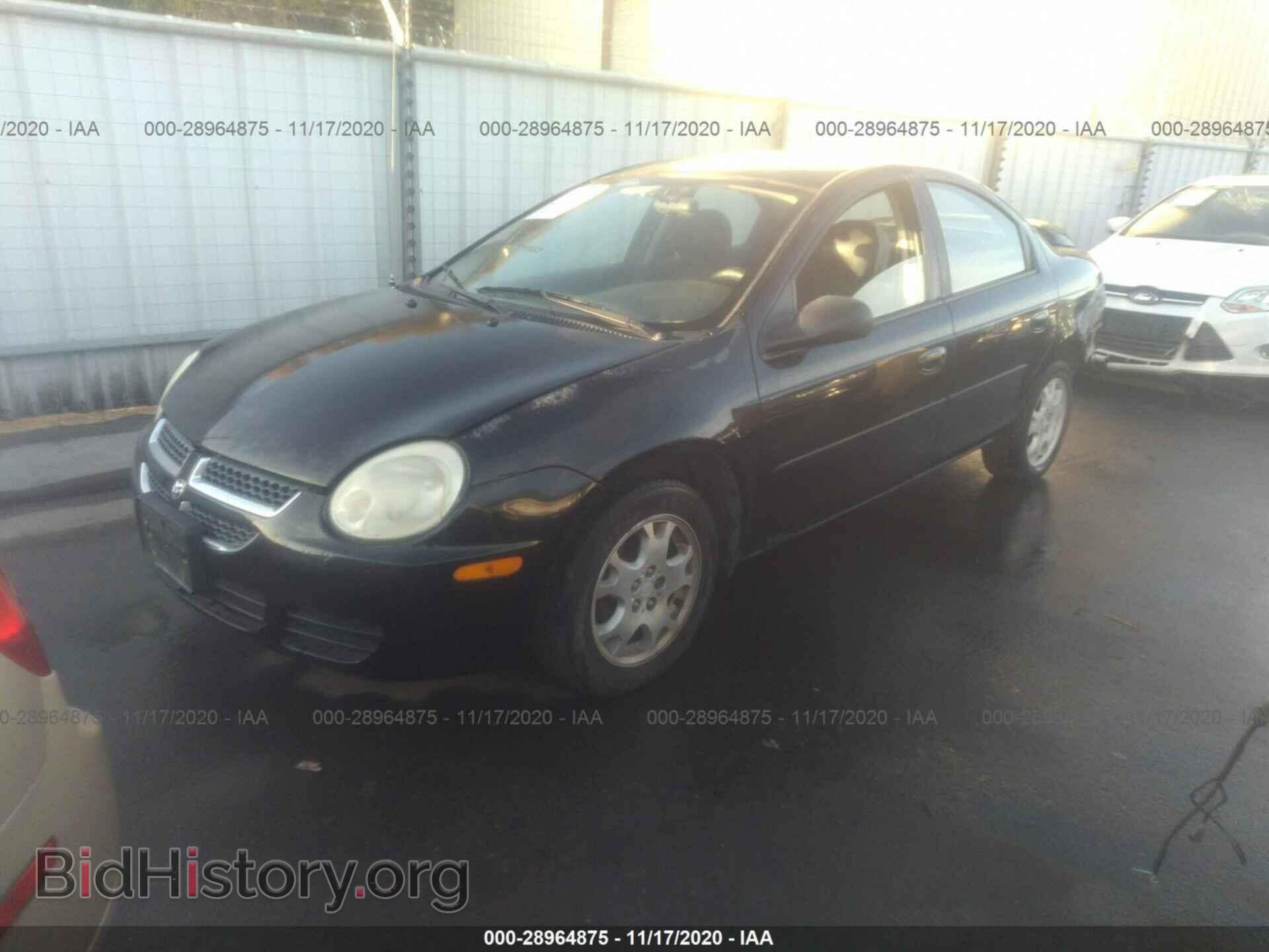 2004 DODGE NEON - VIN: 1B3ES56C64D628336 - Фото 2