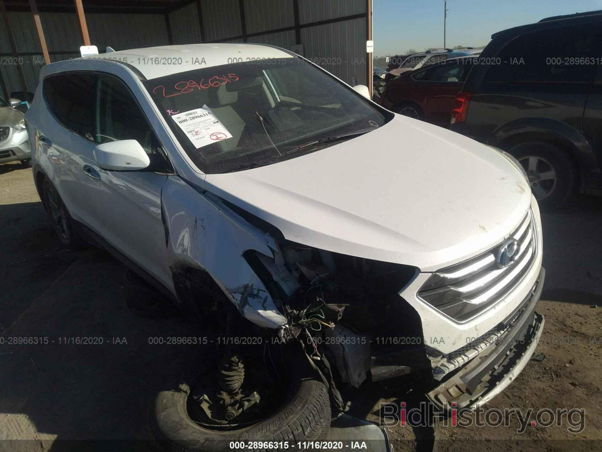 Photo 5XYZT3LB7GG327884 - HYUNDAI SANTA FE SPORT 2016