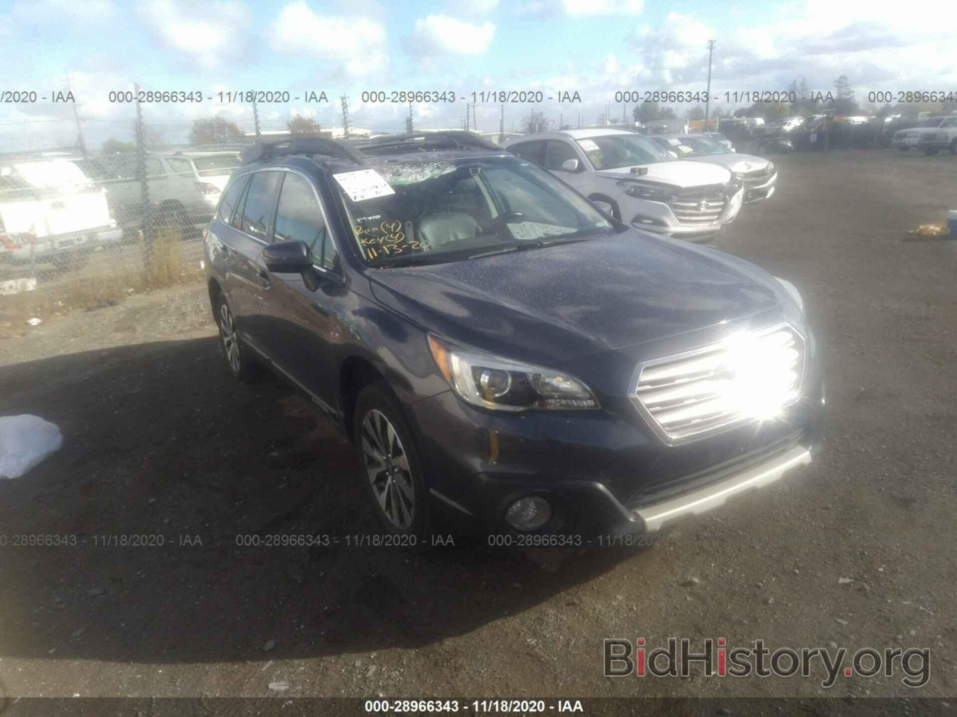 Photo 4S4BSANC6G3287442 - SUBARU OUTBACK 2016