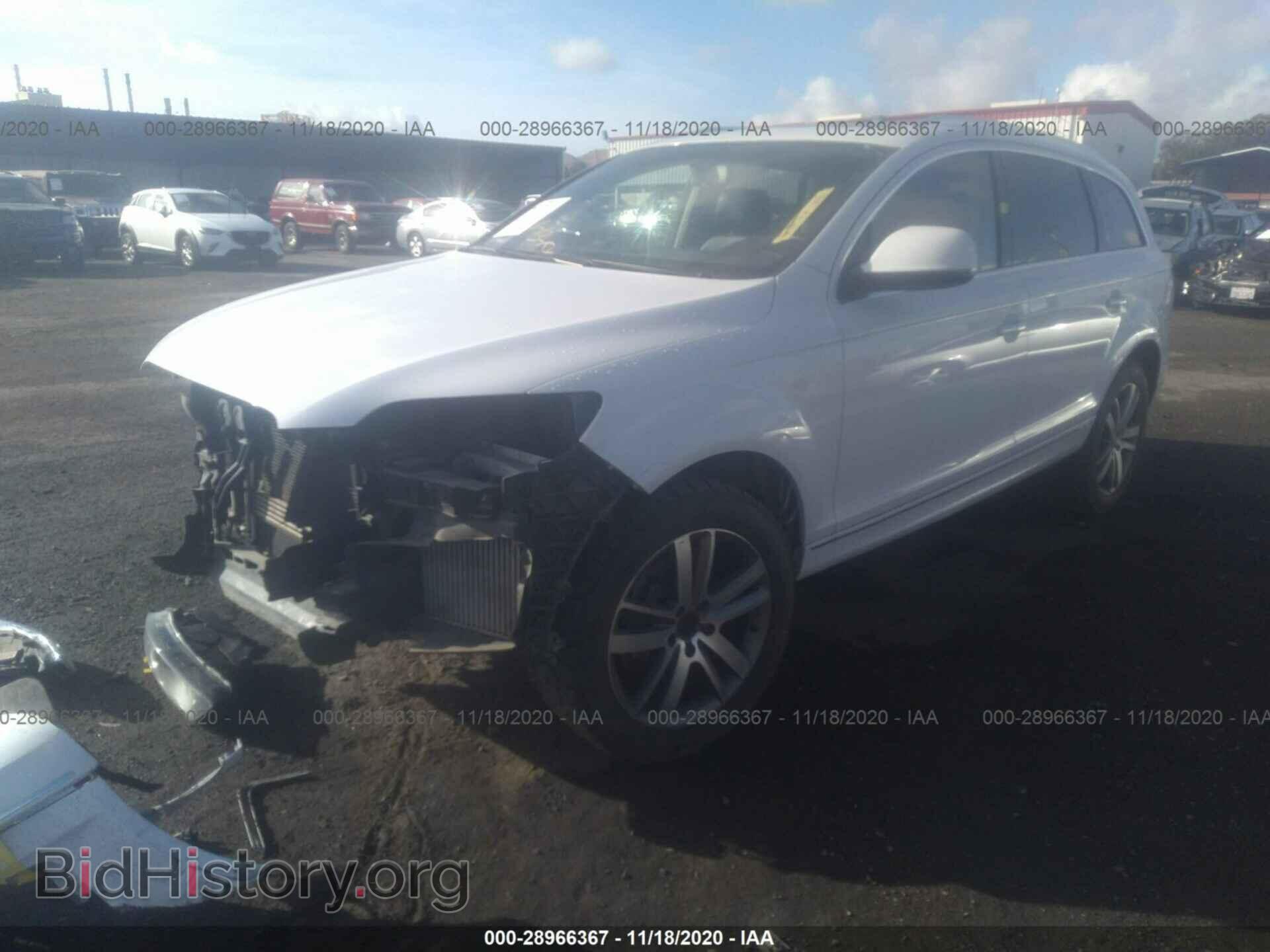 2014 AUDI Q7 - VIN: WA1VMAFE8ED010708 - Фото 2