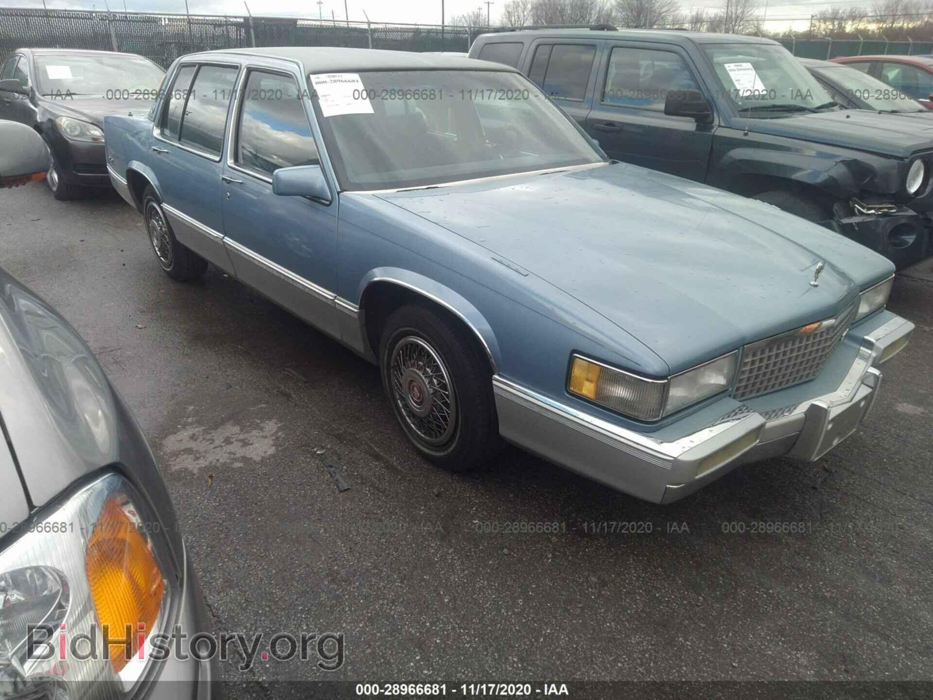 Фотография 1G6CD5338L4246105 - CADILLAC DEVILLE 1990