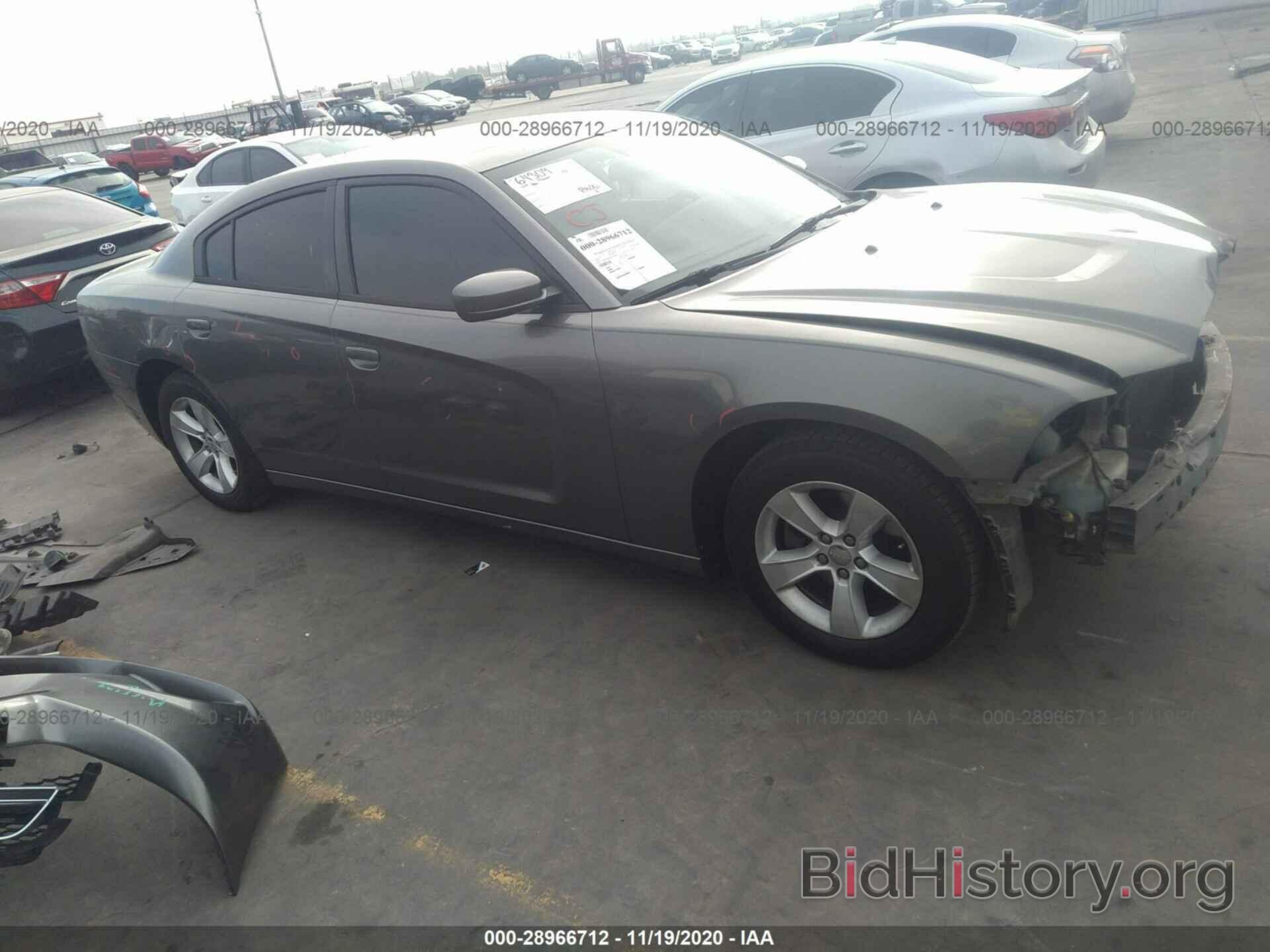 Photo 2C3CDXBG7CH236850 - DODGE CHARGER 2012