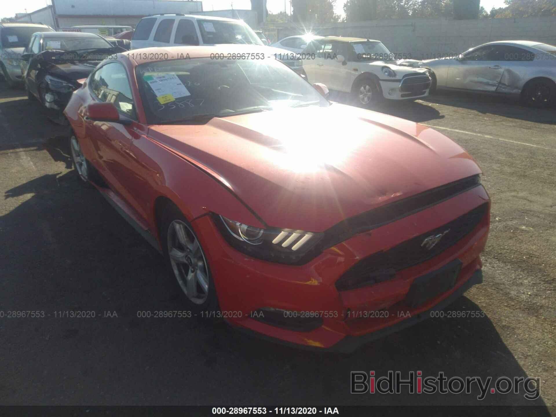 Photo 1FA6P8AM9G5292062 - FORD MUSTANG 2016
