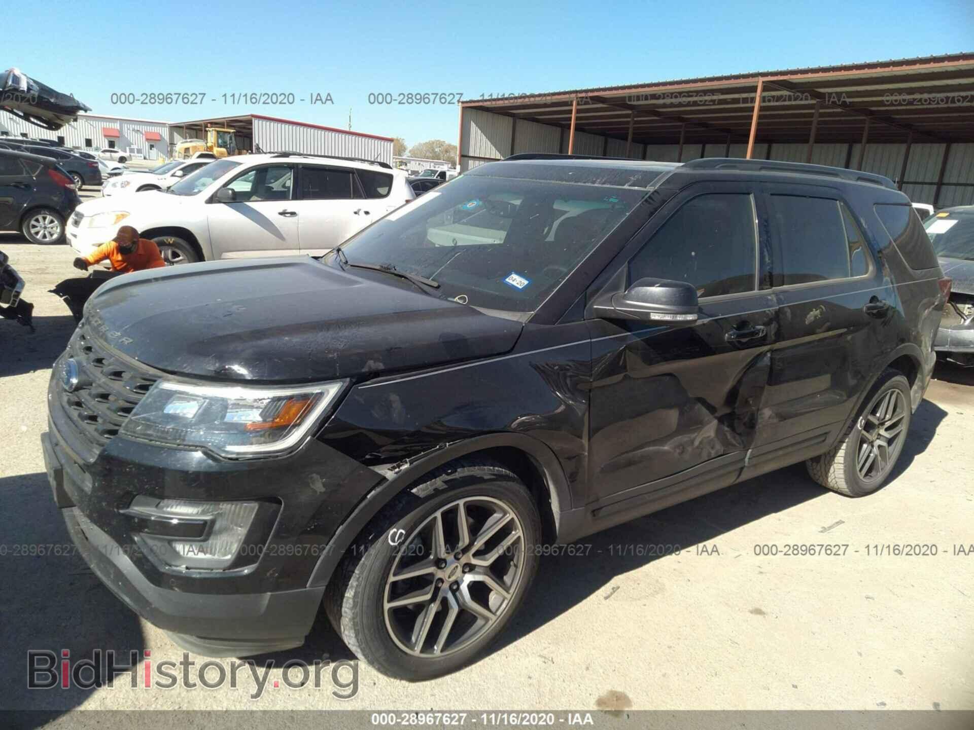 2016 FORD EXPLORER - VIN: 1FM5K8GT6GGC57739 - Фото 2