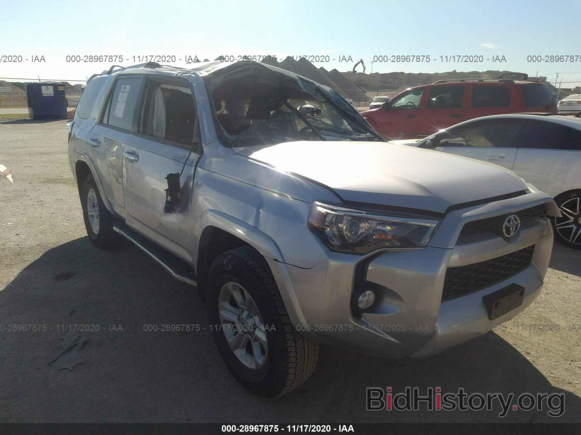 Photo JTEZU5JR1J5179266 - TOYOTA 4RUNNER 2018