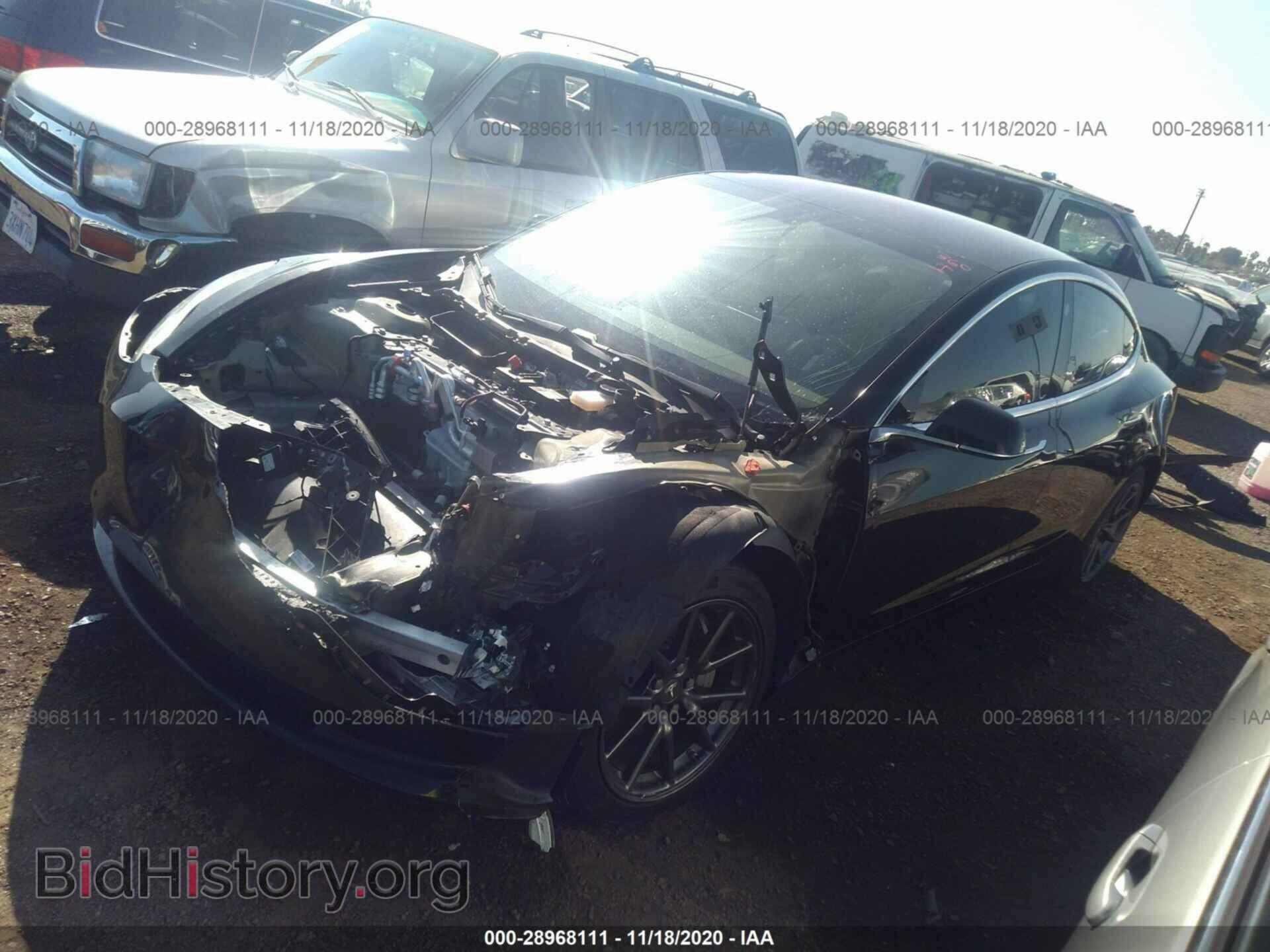 2019 TESLA MODEL 3 - VIN: 5YJ3E1EA0KF325161 - Photo 2