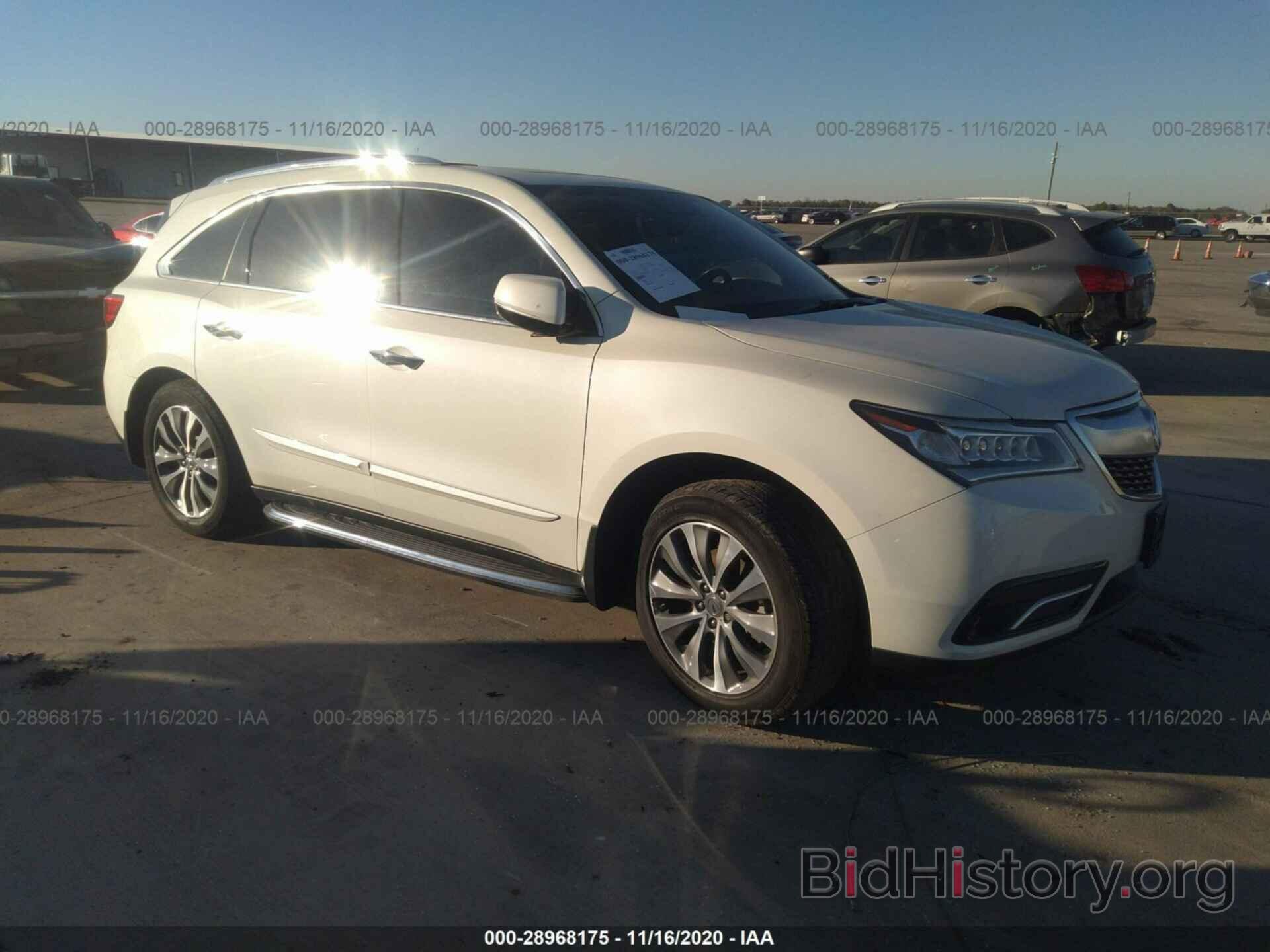 Photo 5FRYD3H41GB013088 - ACURA MDX 2016