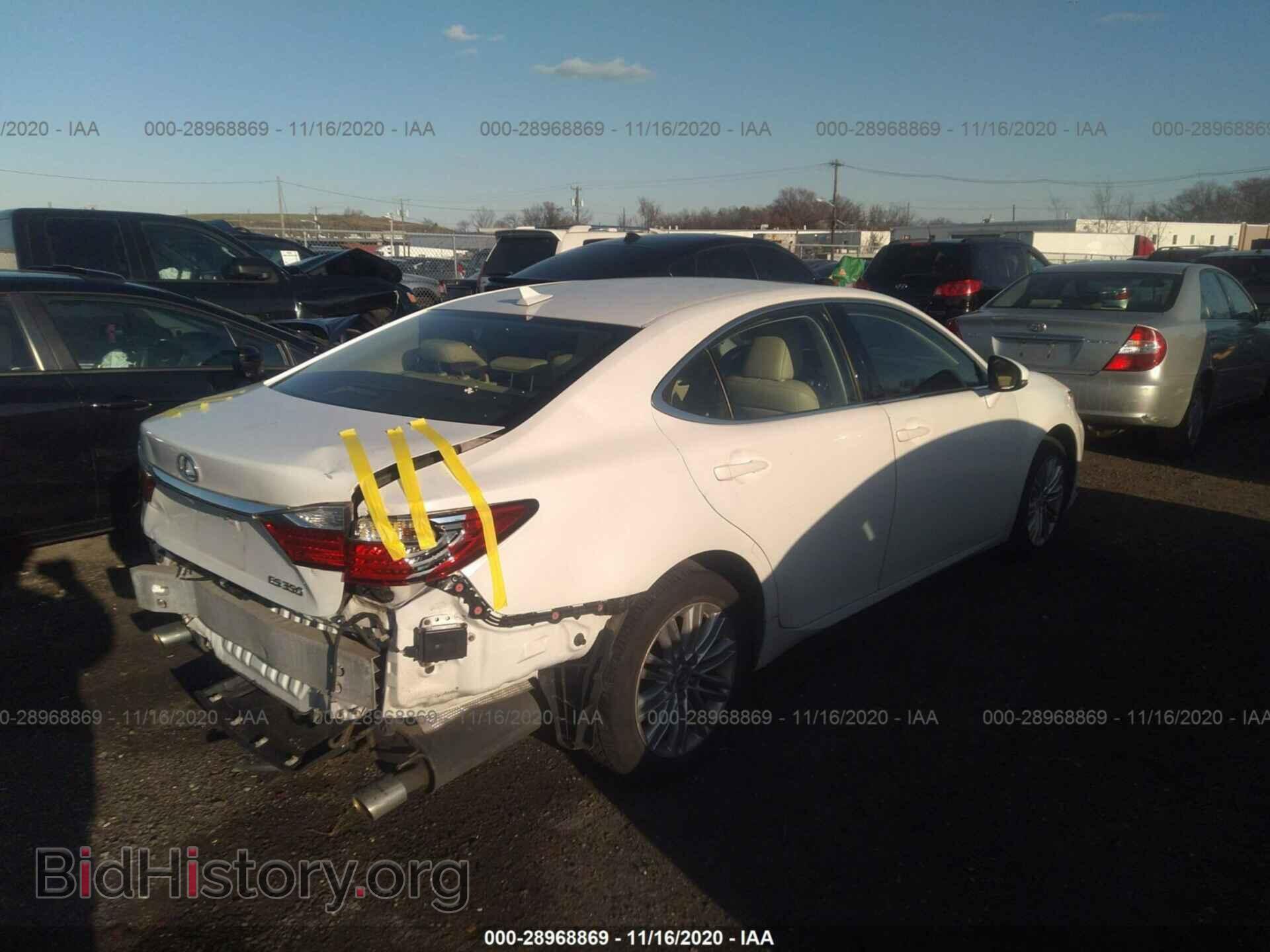 2013 LEXUS ES 350 - VIN: JTHBK1GG2D2004961 - Фото 4