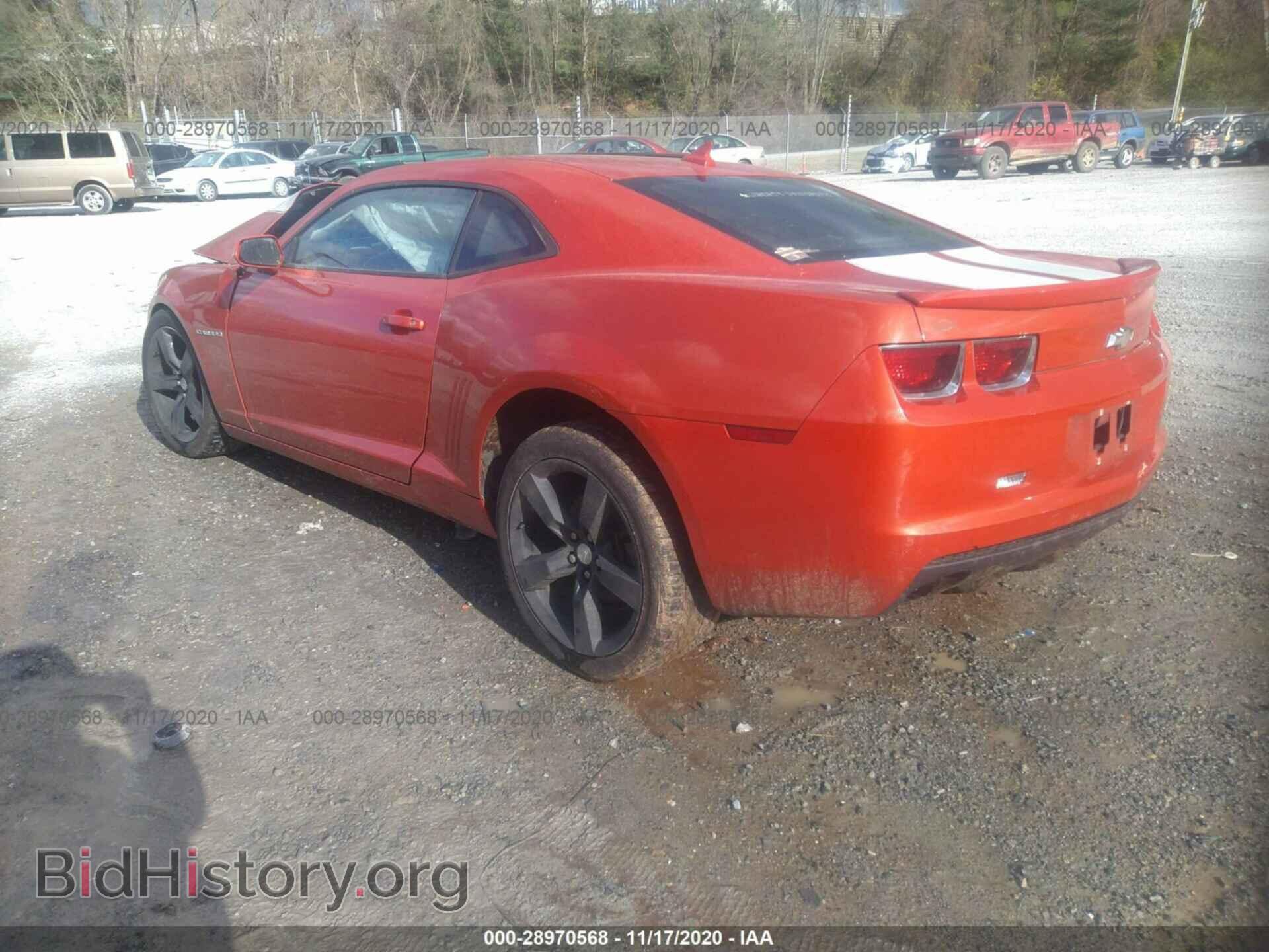 2012 CHEVROLET CAMARO - VIN: 2G1FF1E37C9124755 - Фото 3