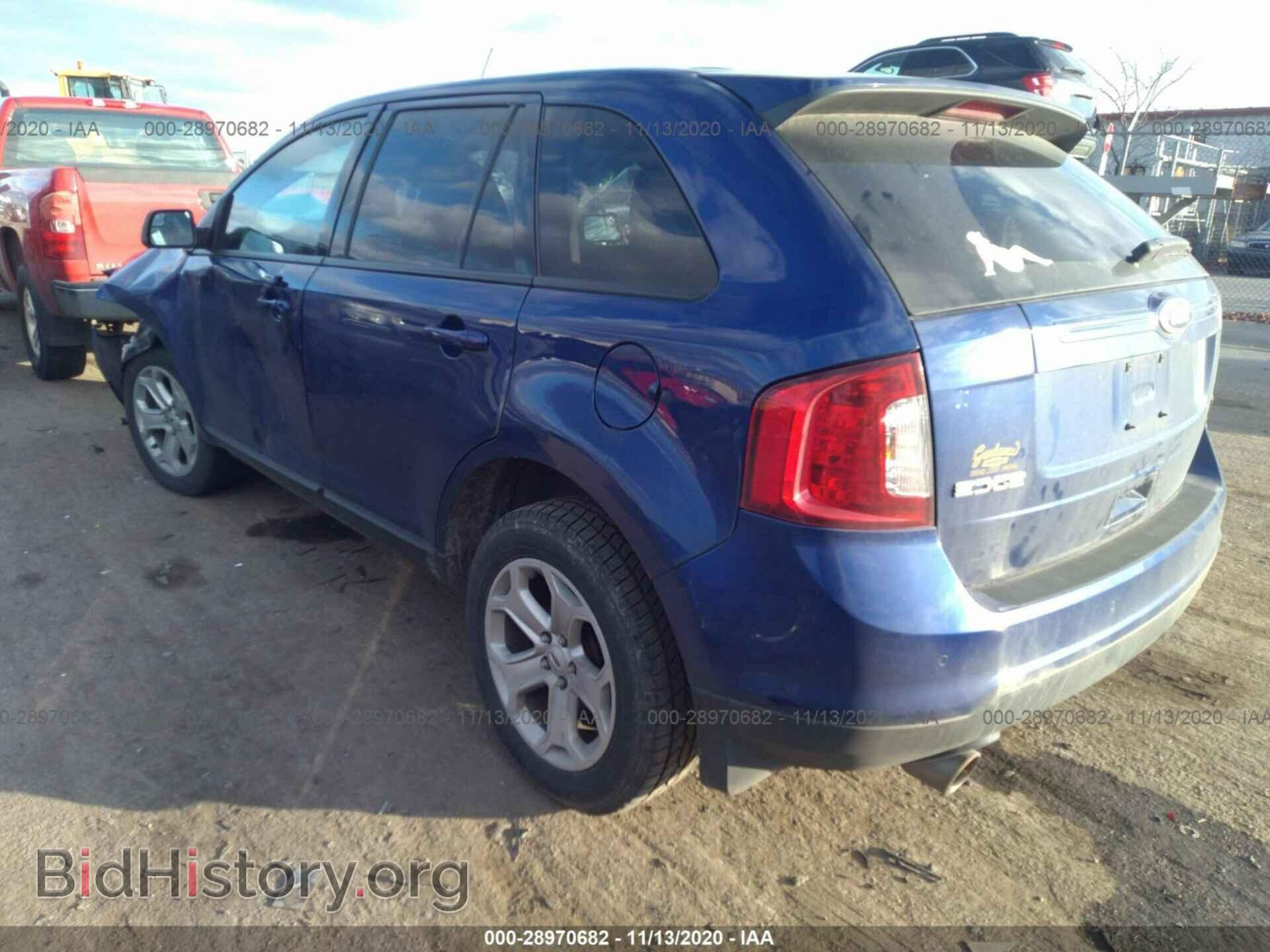 2014 FORD EDGE - VIN: 2FMDK3JC0EBB24552 - Фото 3