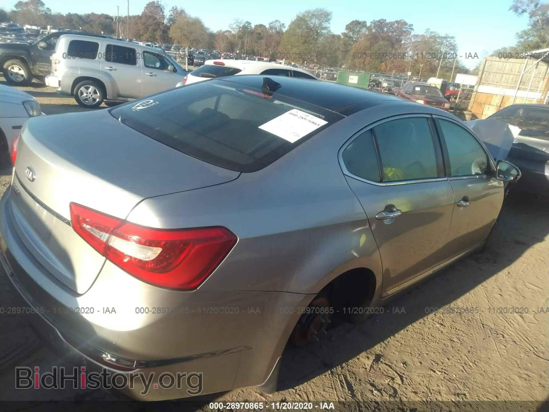 2014 KIA CADENZA - VIN: KNALN4D73E5121612 - Фото 4