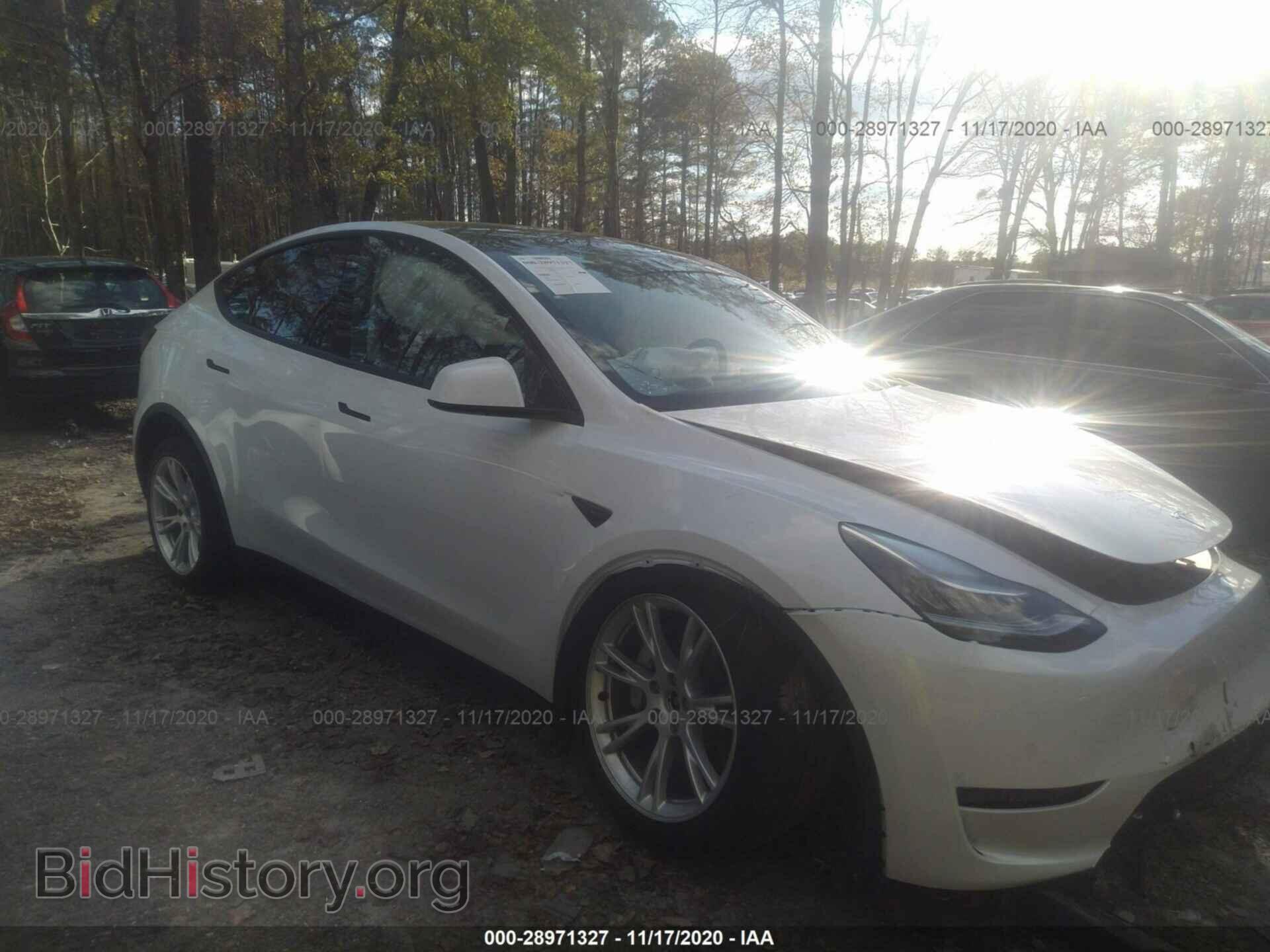 Photo 5YJYGDEE8LF044263 - TESLA MODEL Y 2020