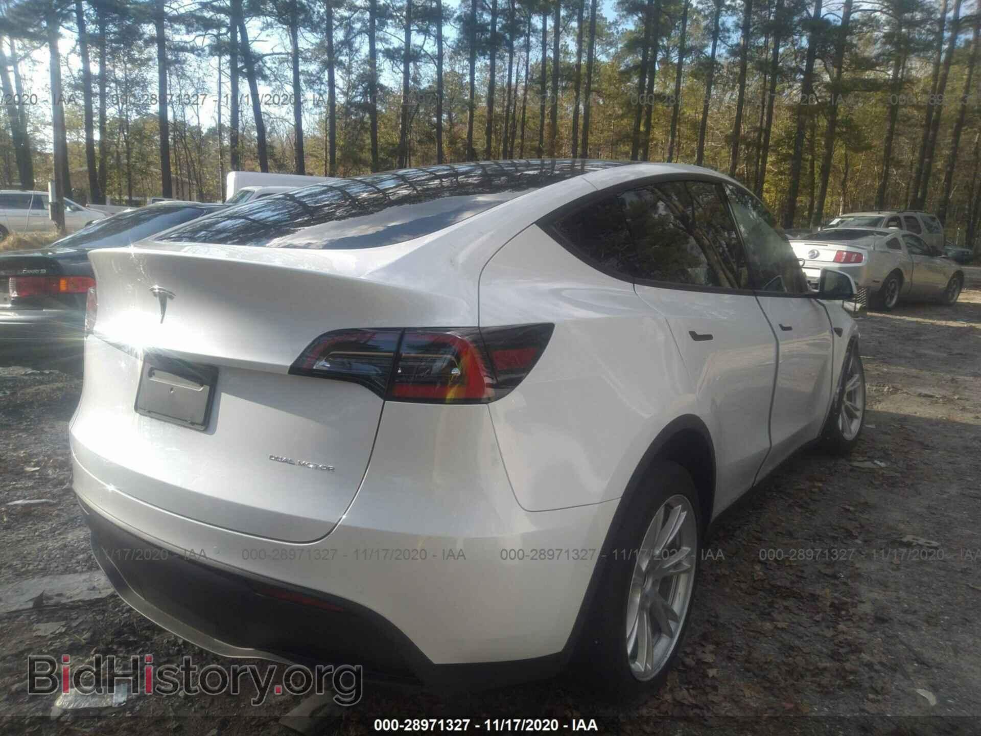 2020 TESLA MODEL Y - VIN: 5YJYGDEE8LF044263 - Photo 4