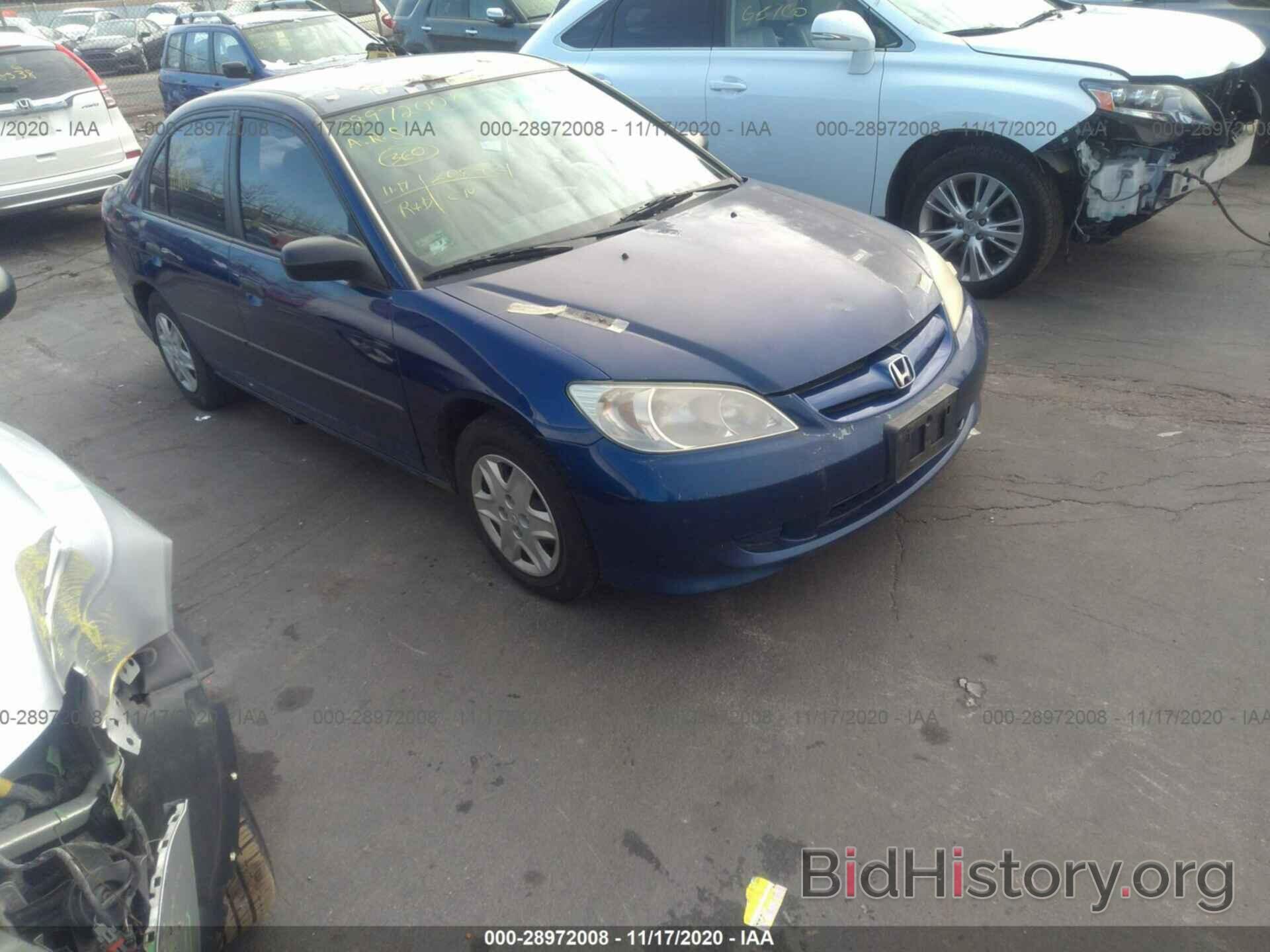 Photo 2HGES16374H634688 - HONDA CIVIC 2004