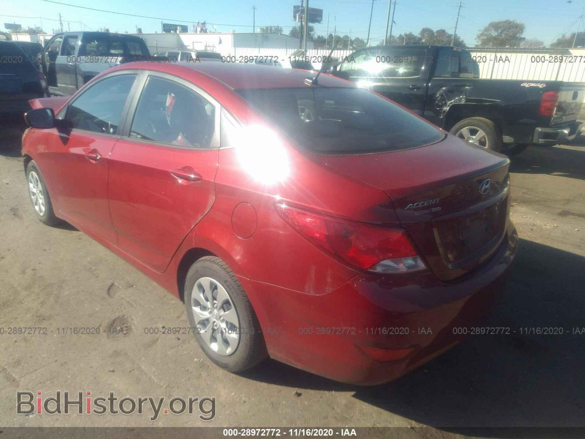 2017 HYUNDAI ACCENT - VIN: KMHCT4AE2HU369111 - Фото 3