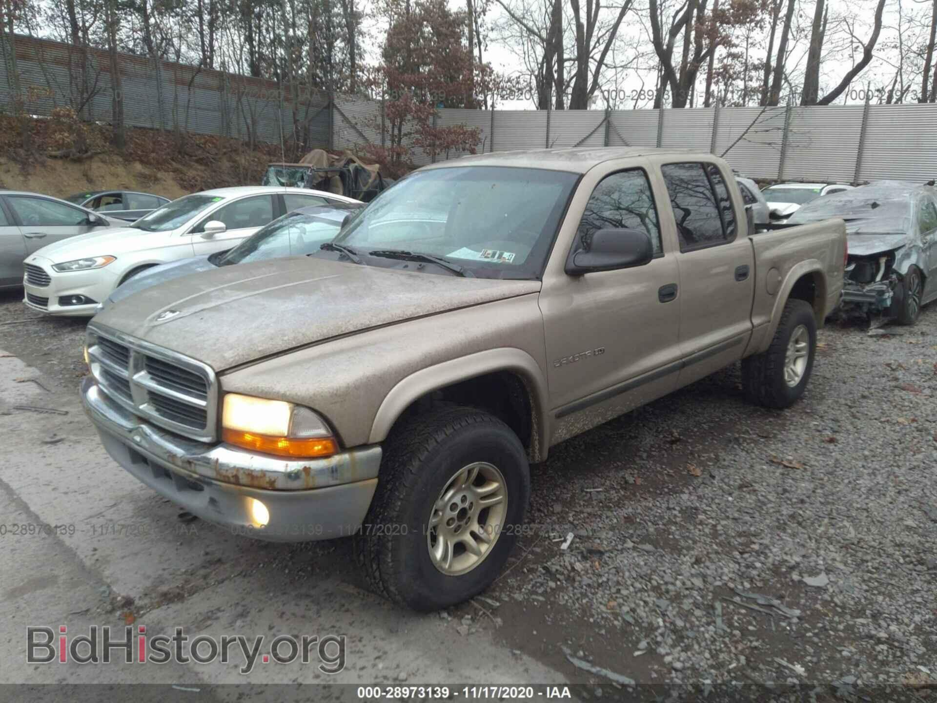 2002 DODGE DAKOTA - VIN: 1B7HG48NX2S688943 - Фото 2