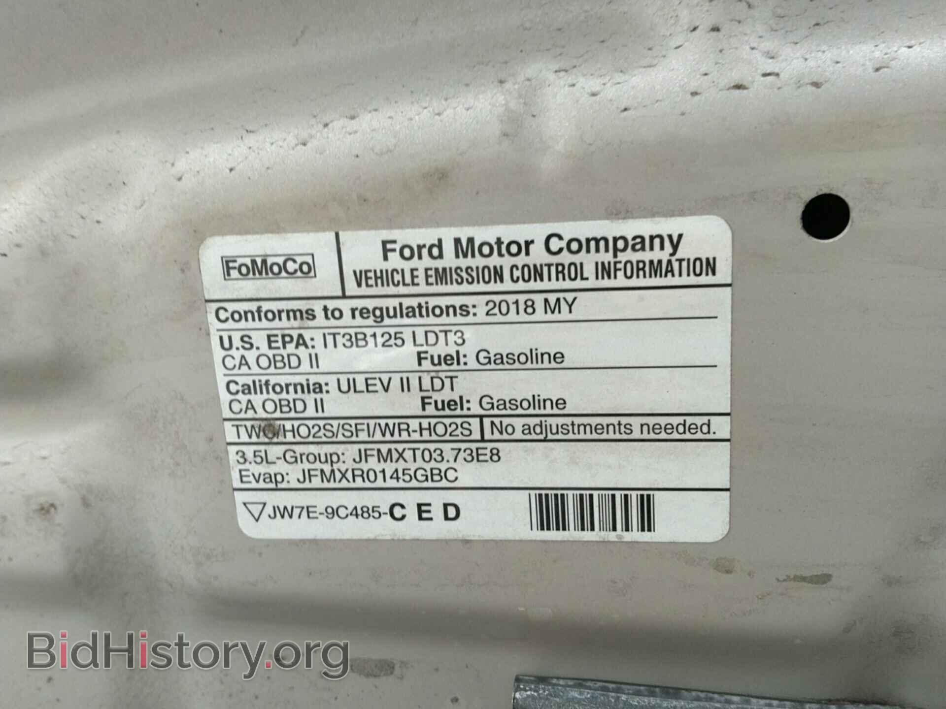2018 FORD EXPLORER - VIN: 1FM5K7B8XJGB20095 - Фото 4