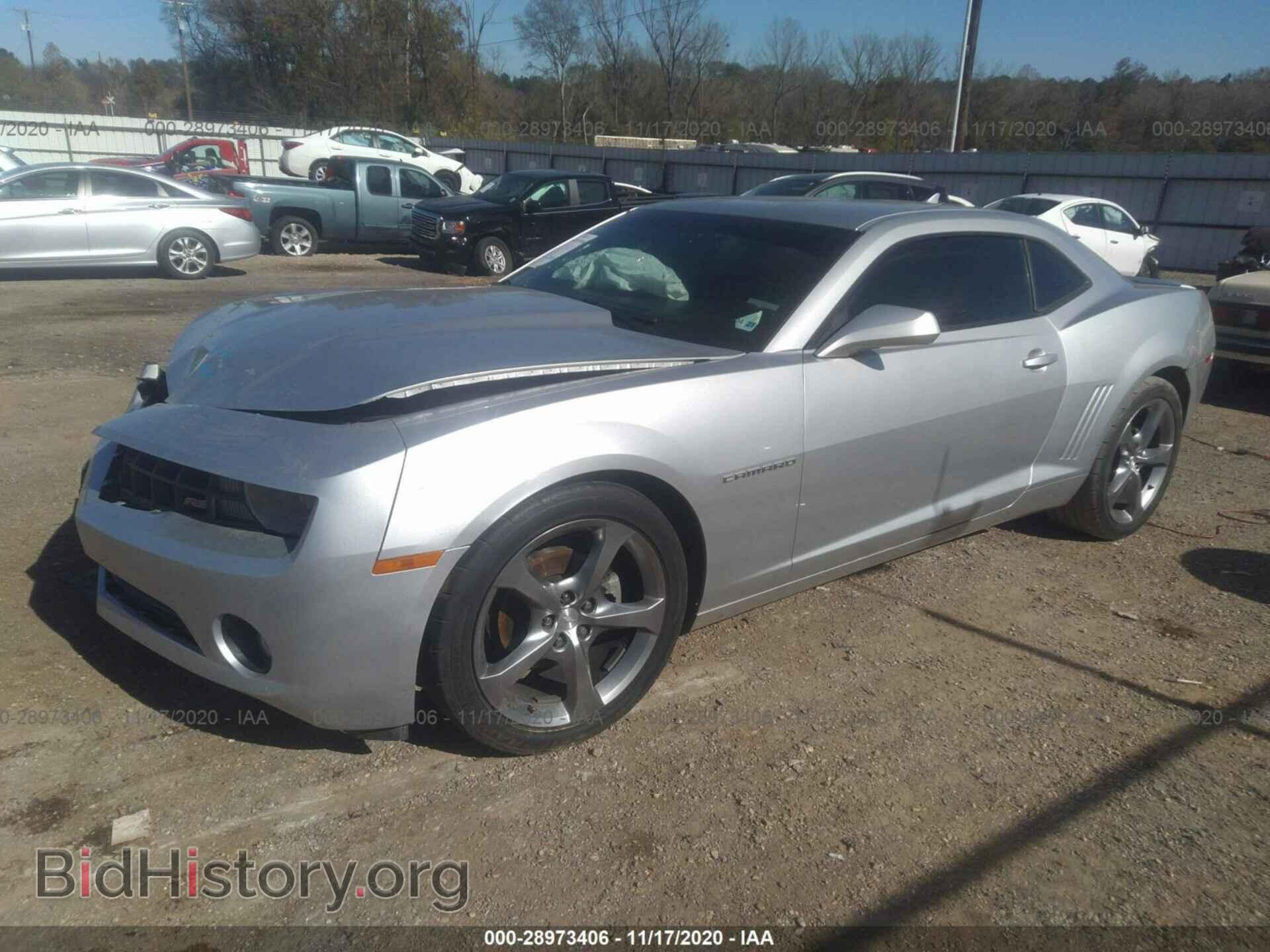 2013 CHEVROLET CAMARO - VIN: 2G1FB1E30D9207988 - Фото 2