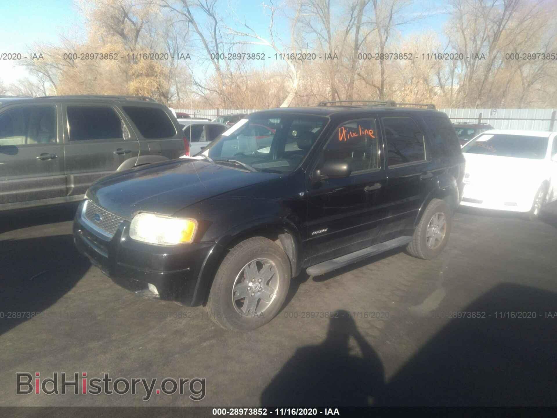 2002 FORD ESCAPE - VIN: 1FMCU04102KD01181 - Фото 2