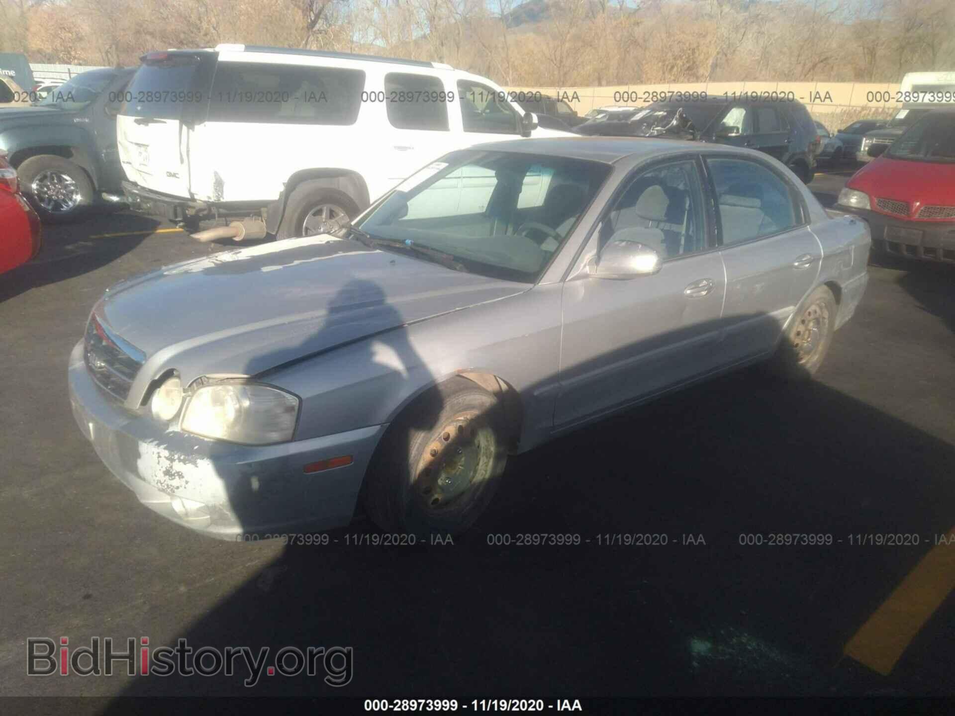 2006 KIA OPTIMA - VIN: KNAGD126265458352 - Фото 2