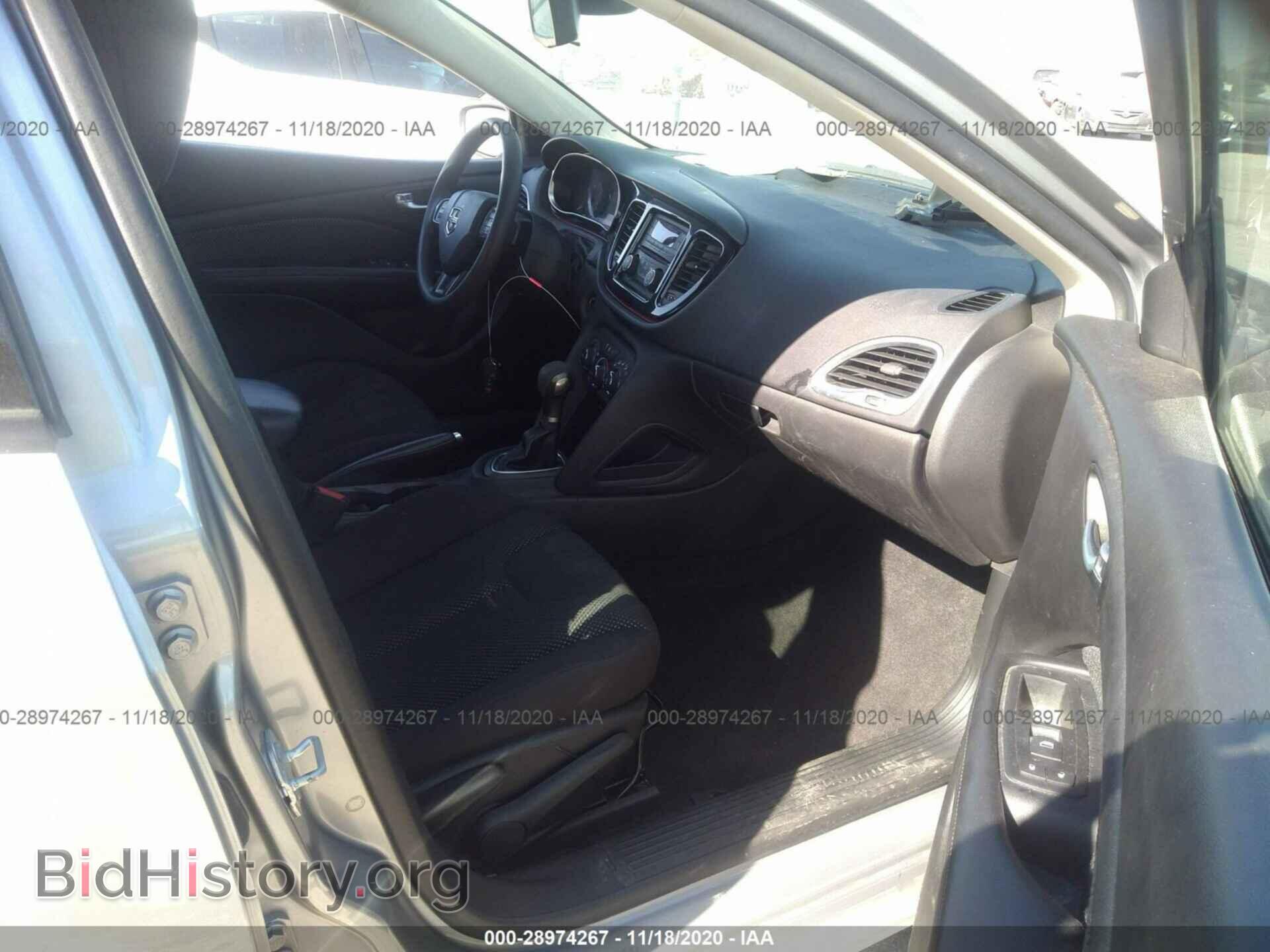 2016 DODGE DART - VIN: 1C3CDFAA3GD737342 - Фото 5
