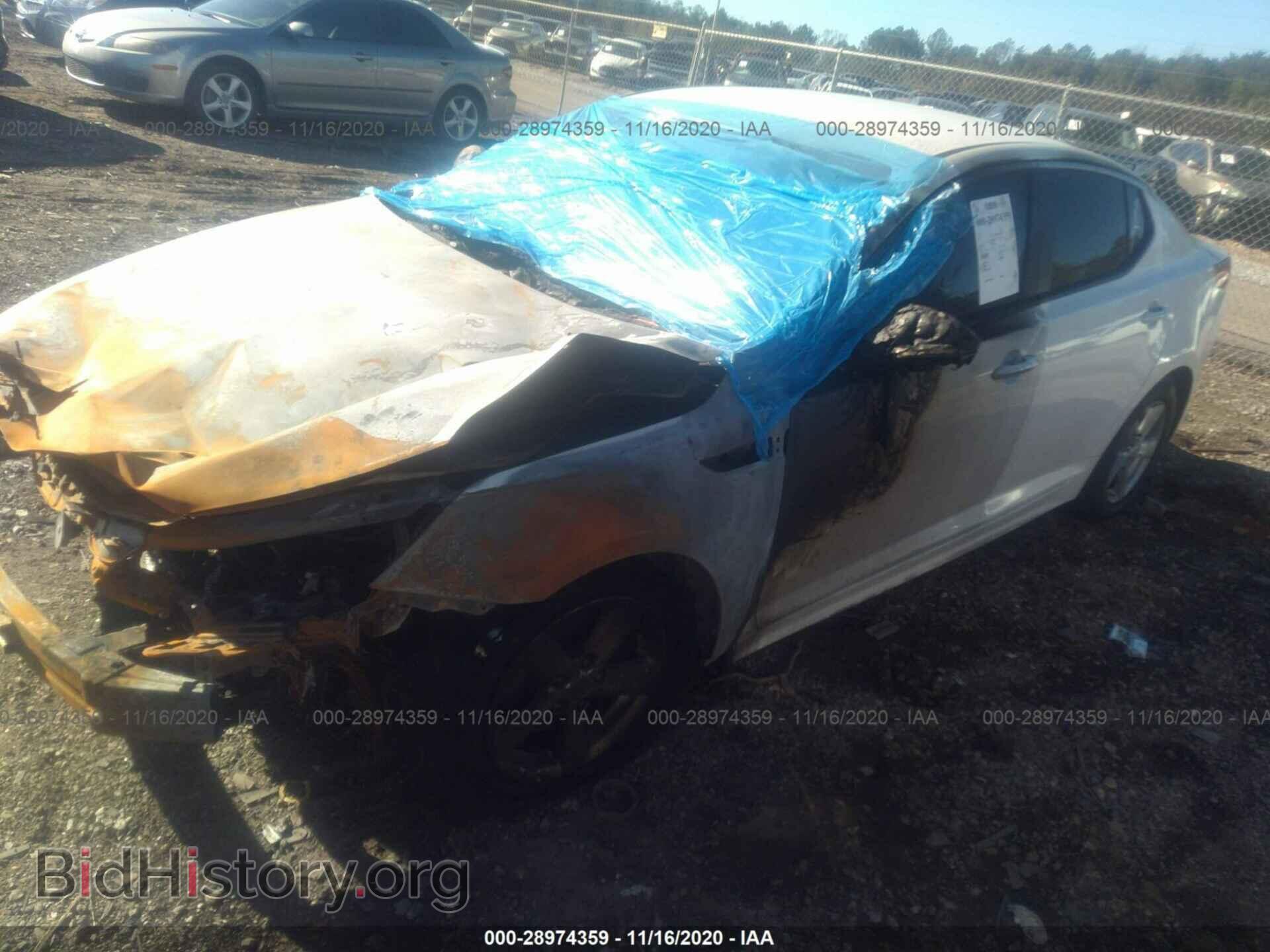 2015 KIA OPTIMA - VIN: KNAGM4A74F5572347 - Фото 2