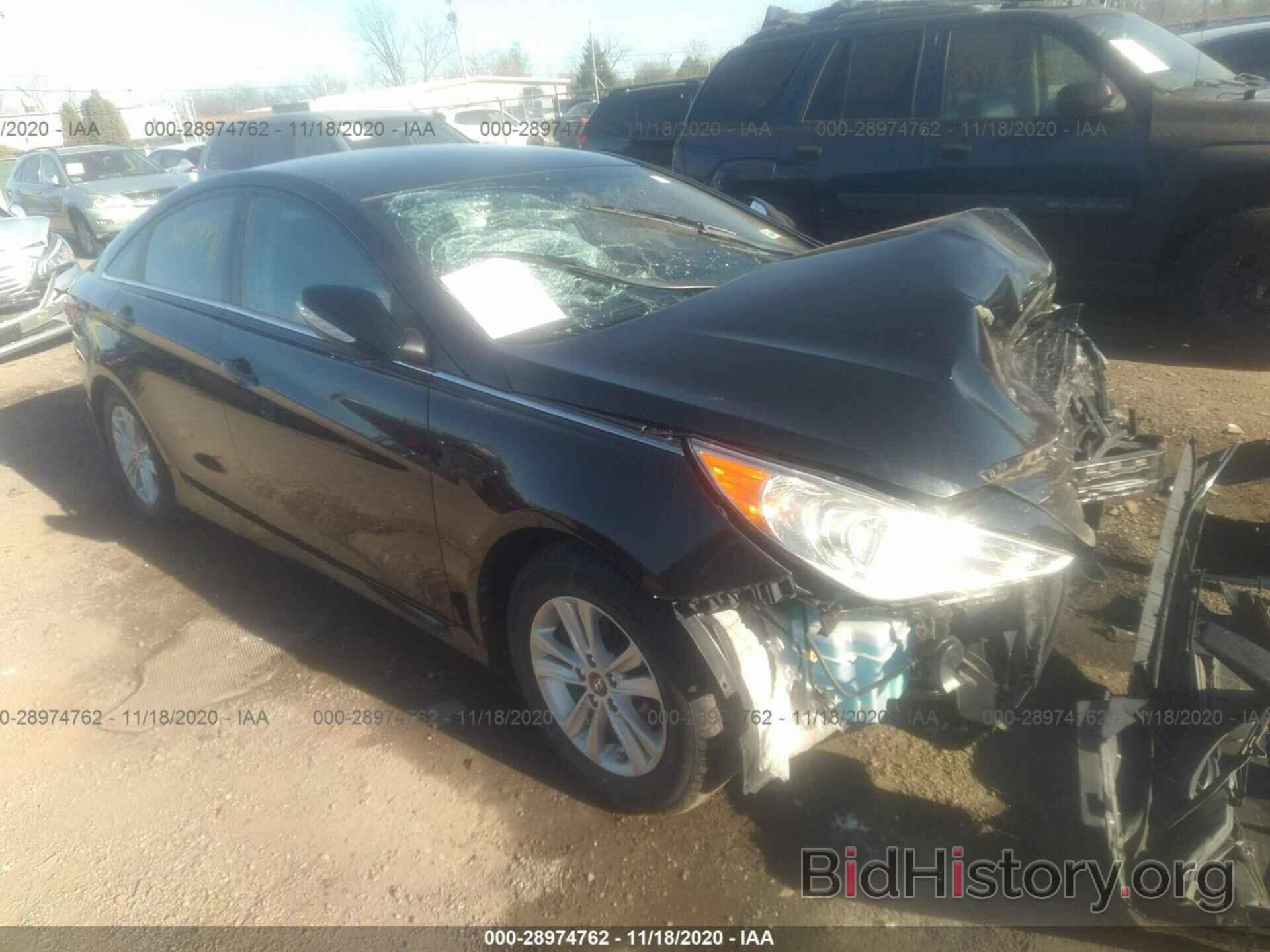 Photo 5NPEB4AC2EH824043 - HYUNDAI SONATA 2014