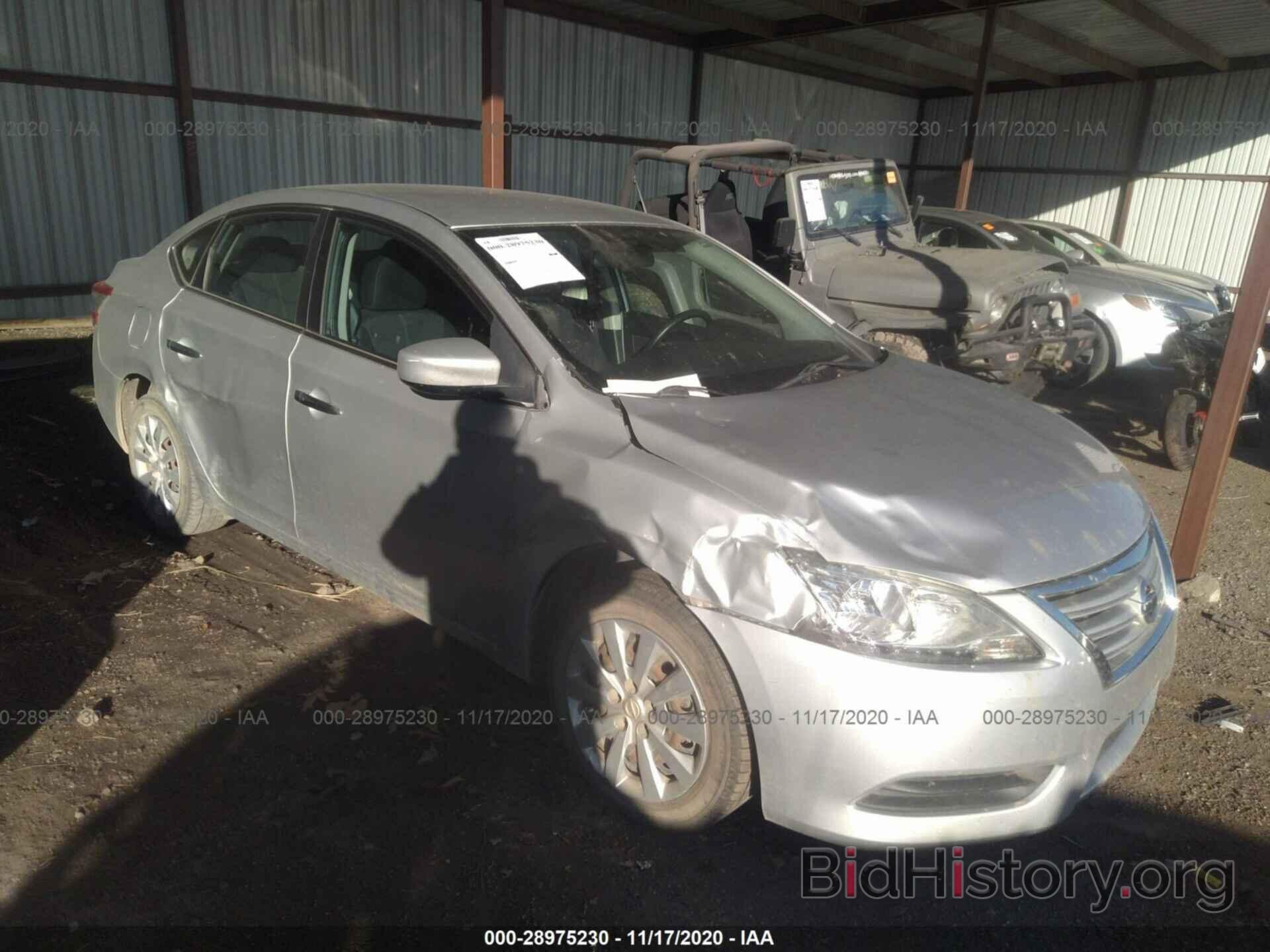 Фотография 3N1AB7AP8FY225593 - NISSAN SENTRA 2015