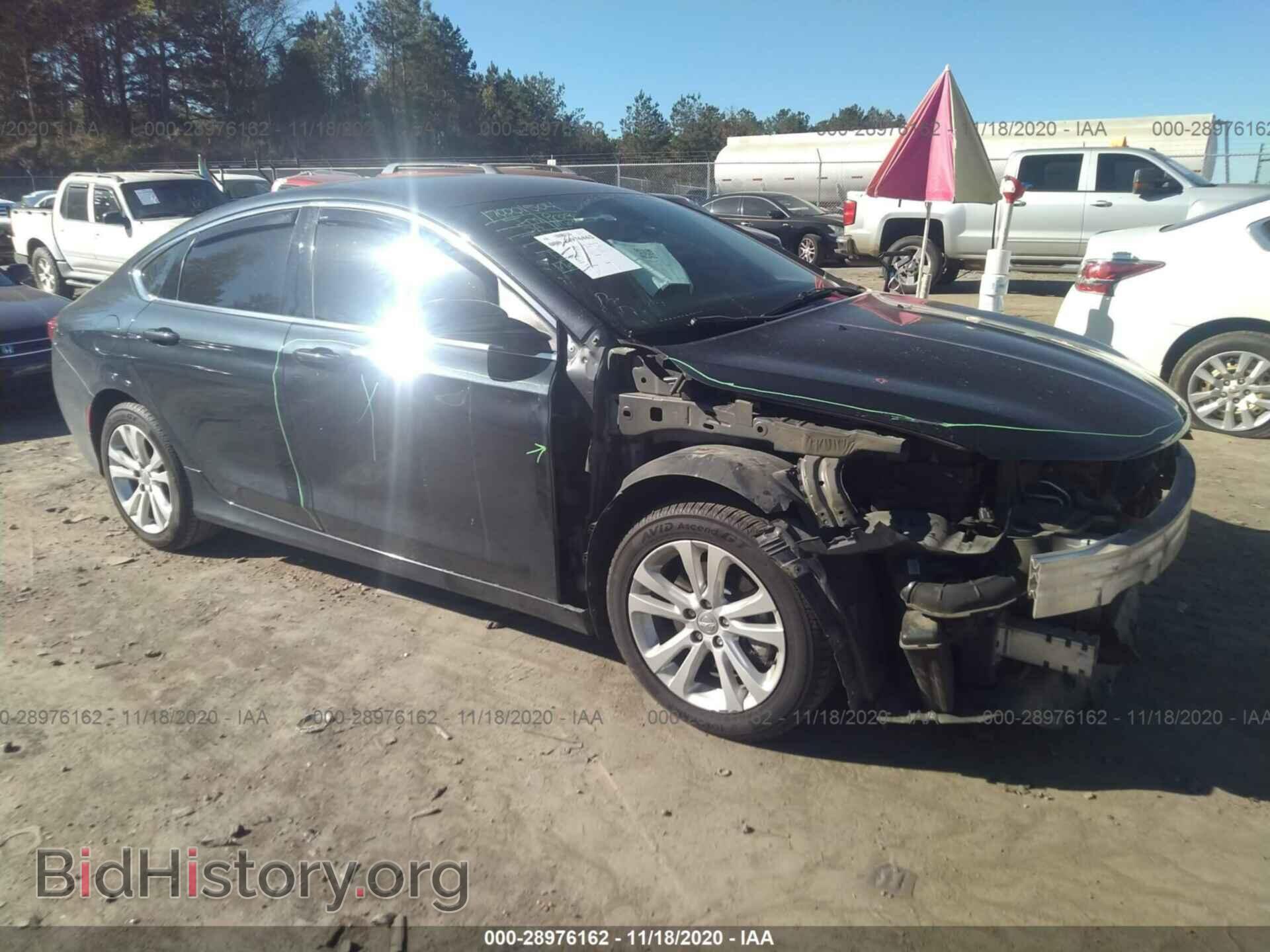 Фотография 1C3CCCAB4GN182342 - CHRYSLER 200 2016