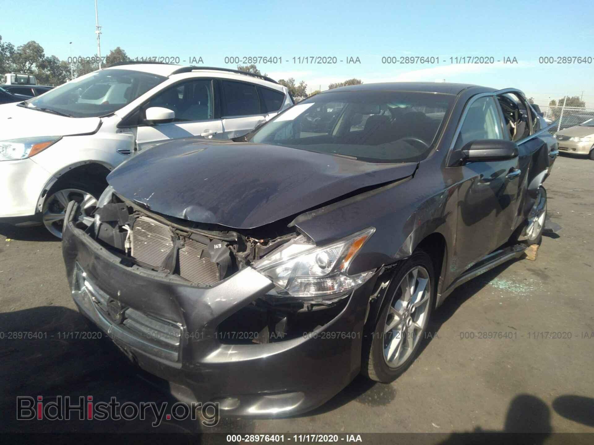 2013 NISSAN MAXIMA - VIN: 1N4AA5AP0DC841210 - Фото 2