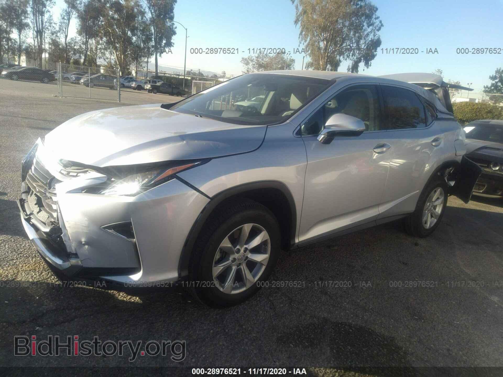 2017 LEXUS RX - VIN: 2T2ZZMCA8HC070321 - Фото 2