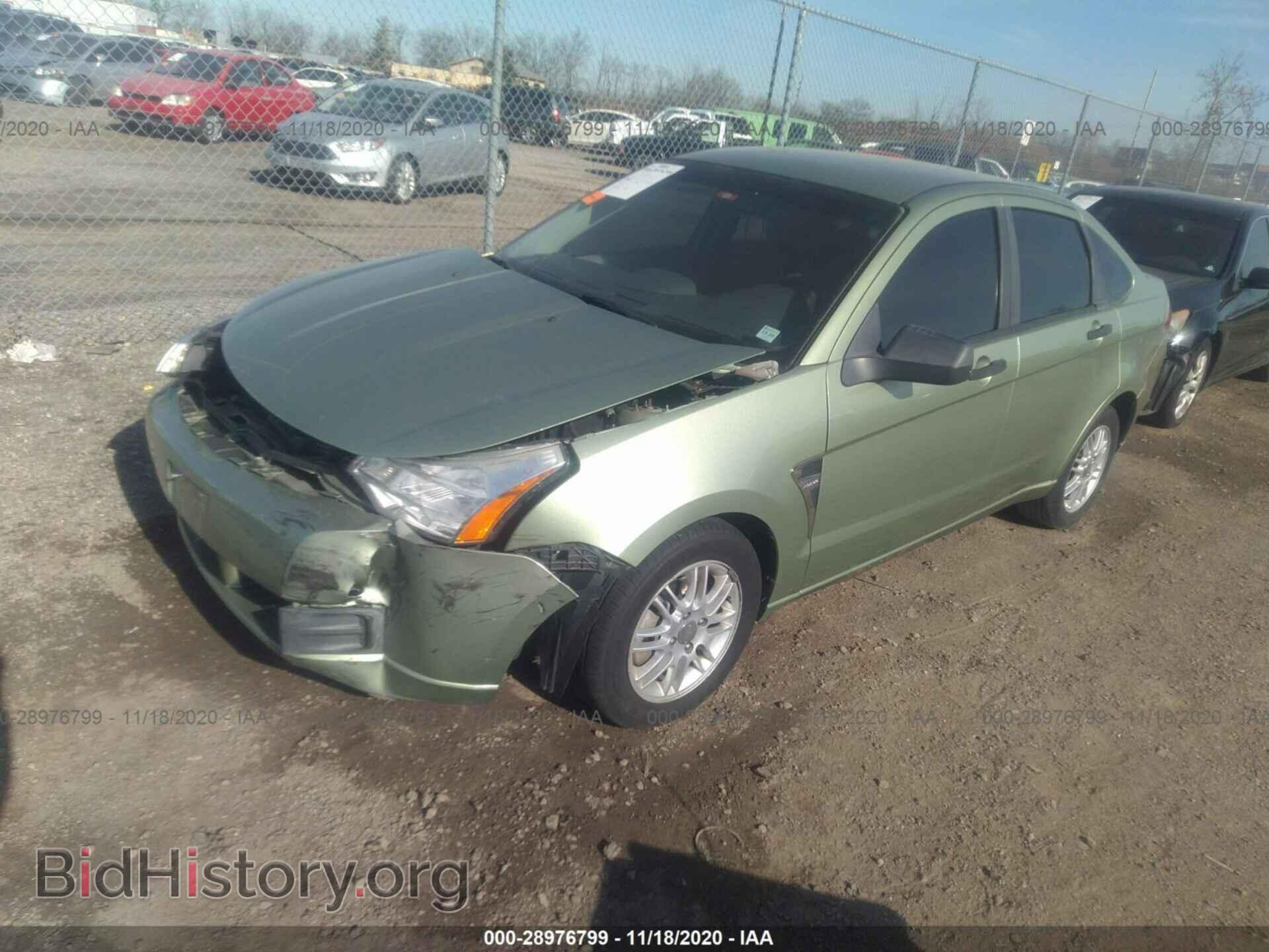 2008 FORD FOCUS - VIN: 1FAHP35N88W285517 - Фото 2