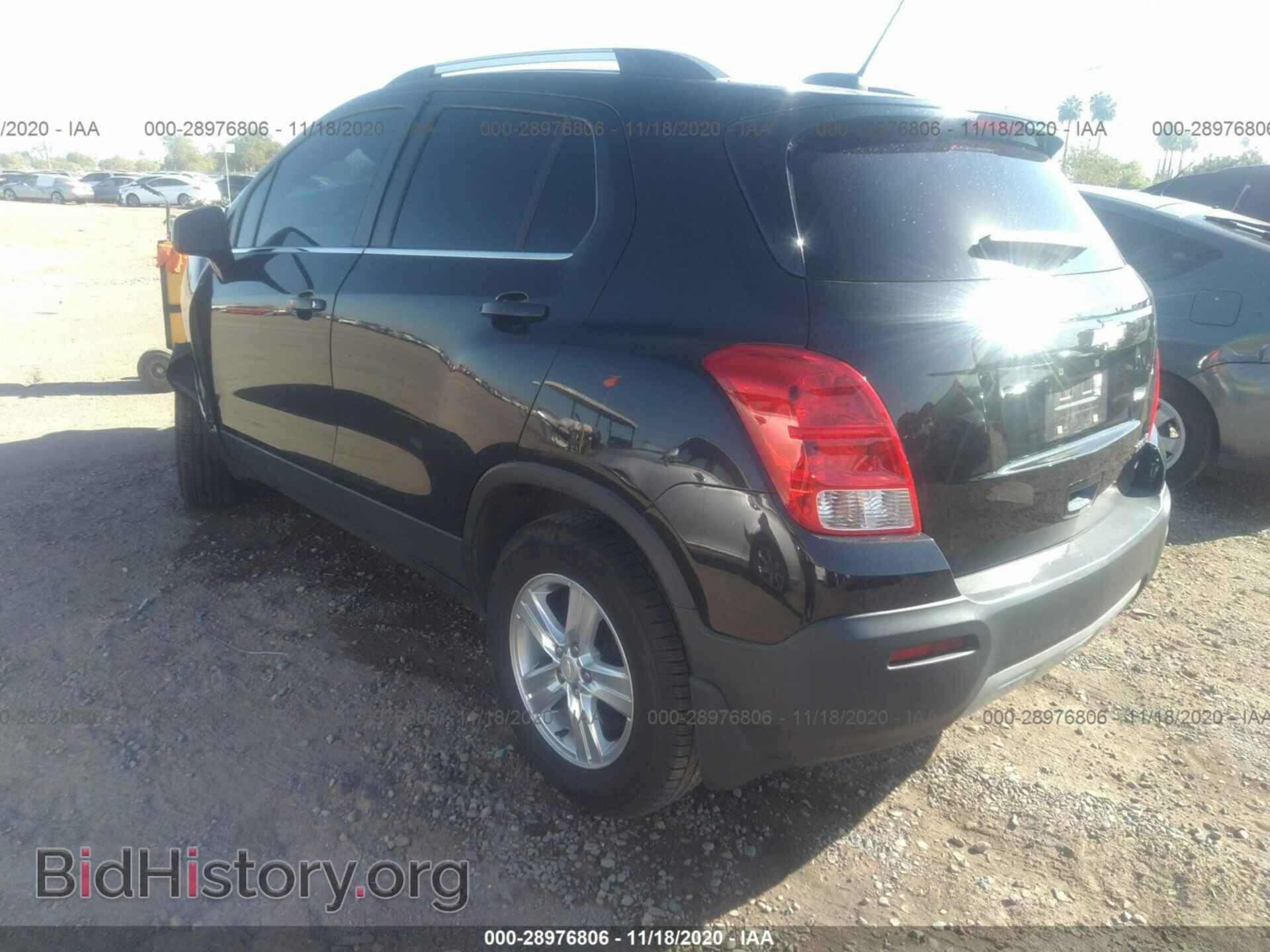2015 CHEVROLET TRAX - VIN: 3GNCJLSB1FL245354 - Фото 3