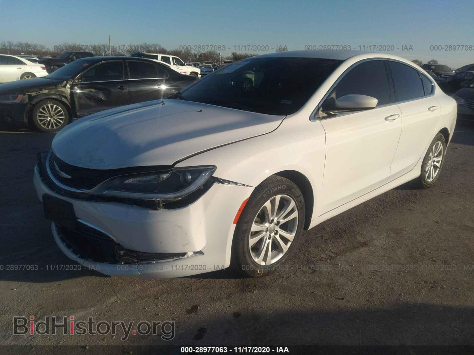2016 CHRYSLER 200 - VIN: 1C3CCCAB2GN129395 - Фото 2