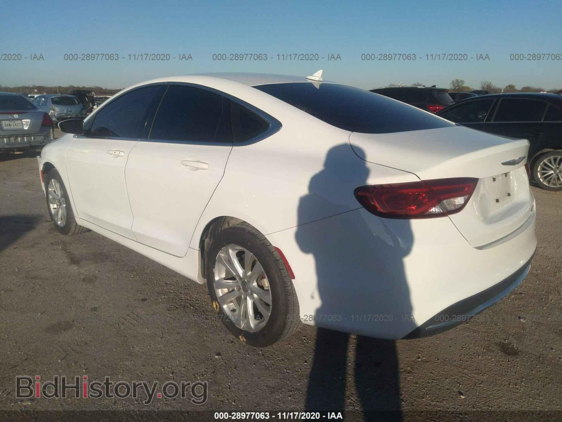 2016 CHRYSLER 200 - VIN: 1C3CCCAB2GN129395 - Фото 3